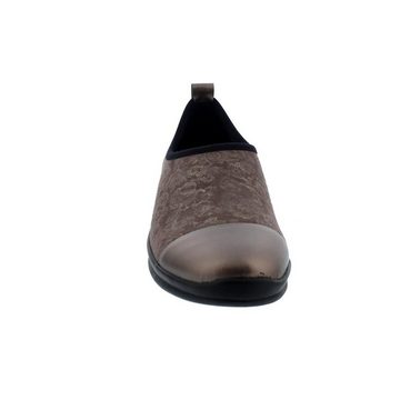 BERKEMANN Sari, Slipper, Leder/Stretch, bronze/shiny bronze, 5165-470 Slipper