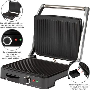 CLATRONIC Kontaktgrill KG 3487, 2000 W