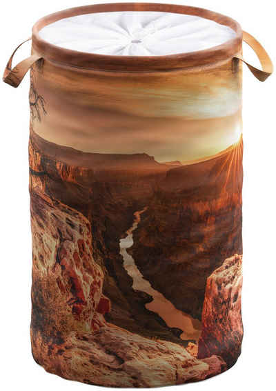 Sanilo Wäschekorb Grand Canyon, 60 Liter, faltbar, mit Sichtschutz