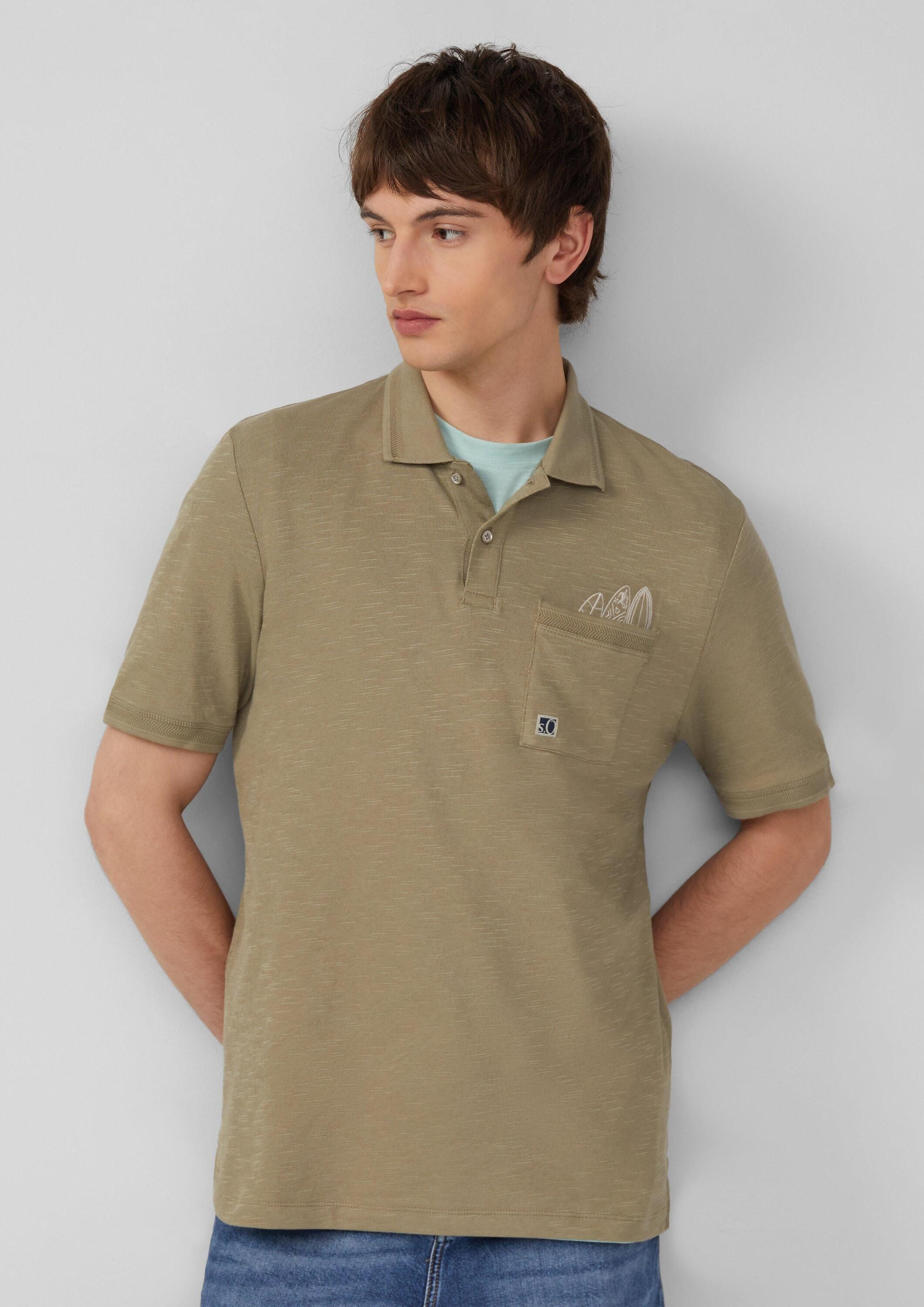 Kurzarmshirt Polo-Shirt