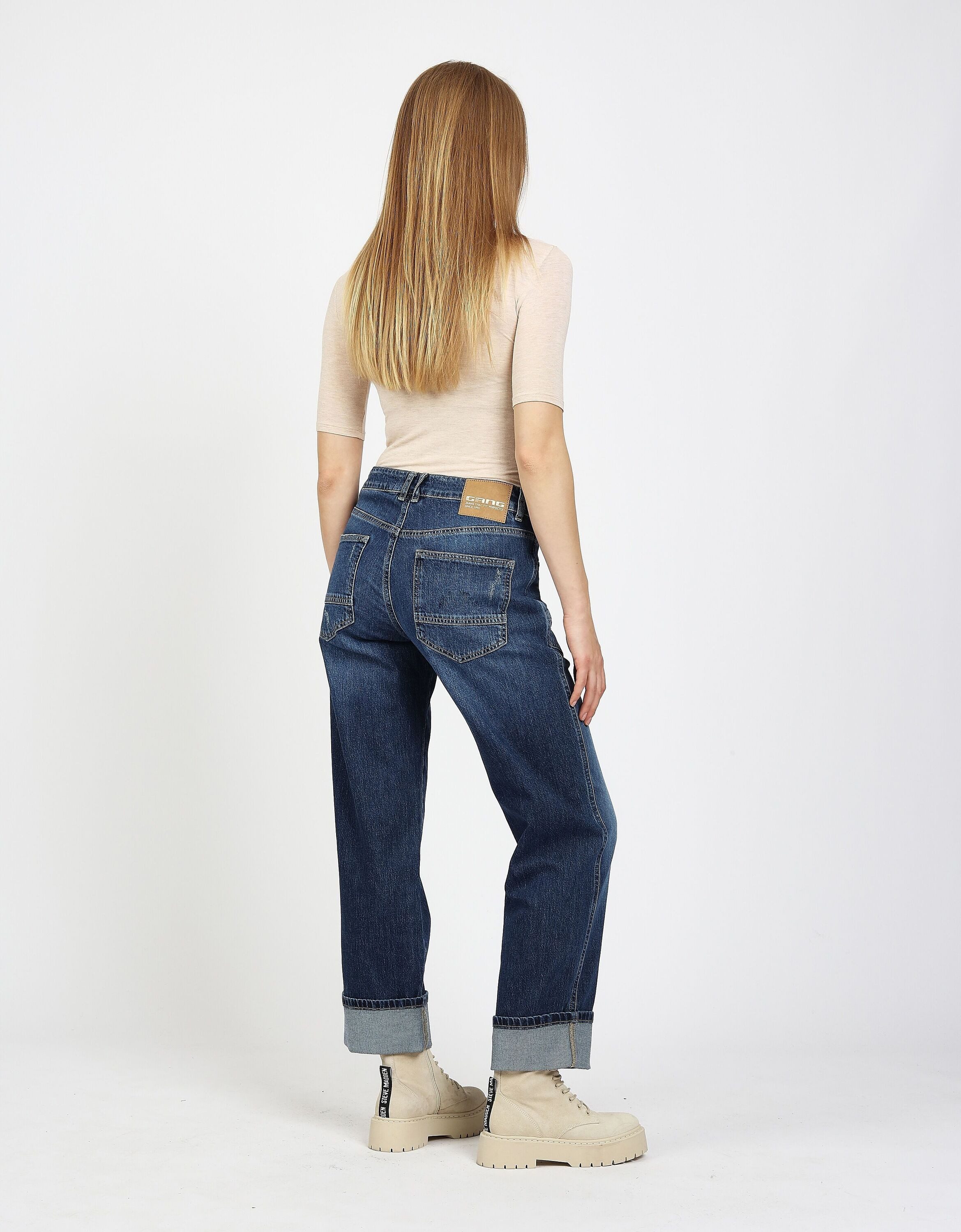 GANG 7/8-Jeans 94ROBERTA mit aufgesetzten Taschen
