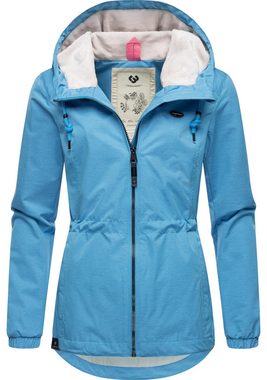 Ragwear Outdoorjacke Dankka Tech Stylische Damen Übergangsjacke aus wasserdichtem Material