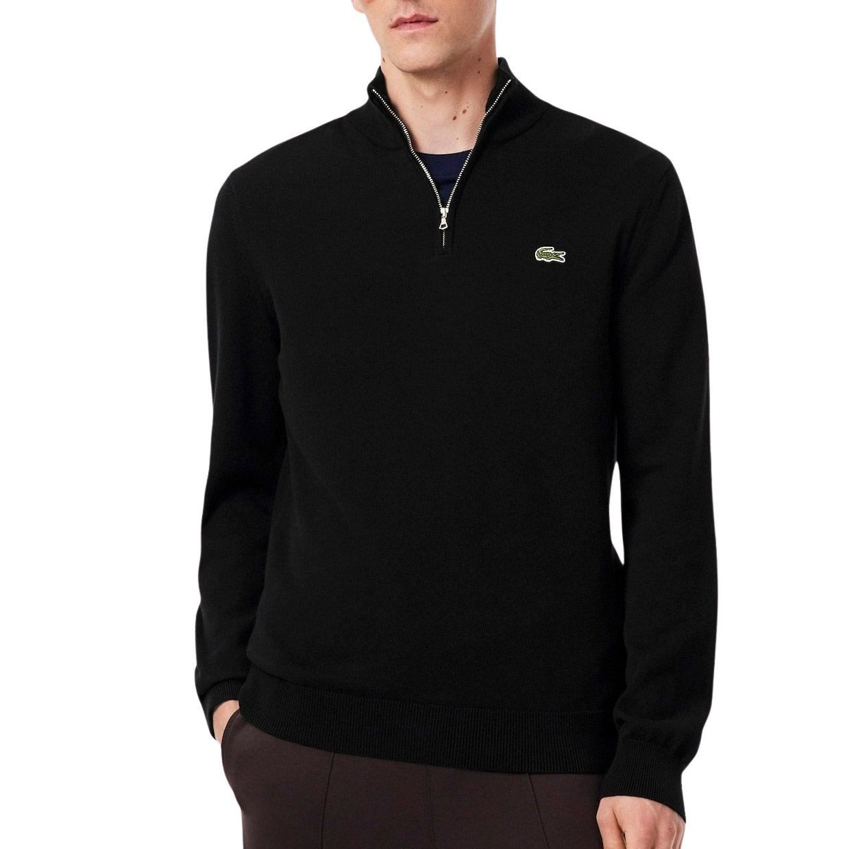 Lacoste Kapuzenpullover 1/4 Zipper Pullover Herren günstig online kaufen