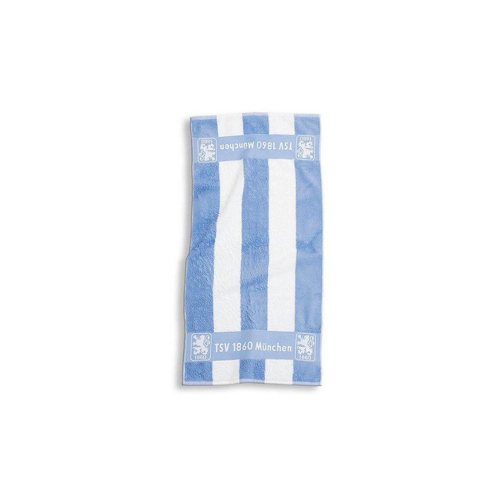 TSV 1860 München Badetuch TSV 1860 München Badetuch Blockstreifen