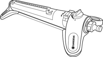 GARDENA Viereckregner AquaZoom L, 18714-20, für Flächen bis 350 m²