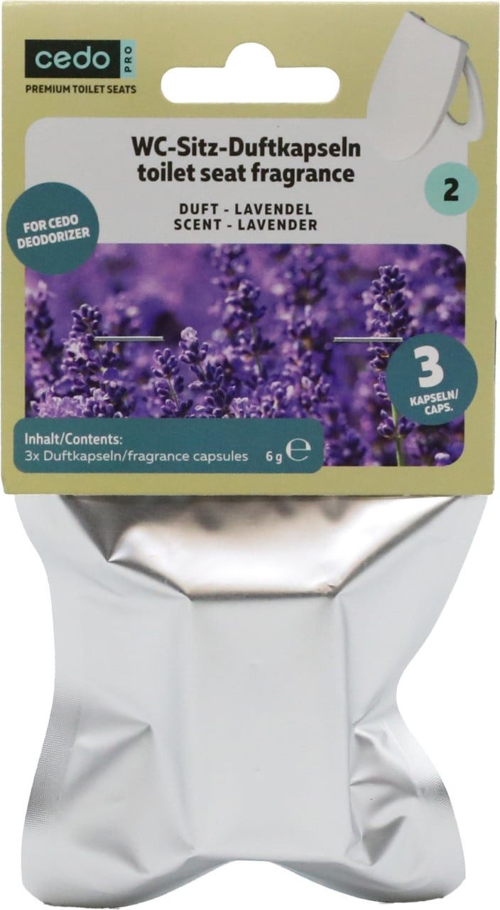Cedo WC-Sitz Cedo WC-Sitz Duftkapsel Lavendel für Deodorizer 3