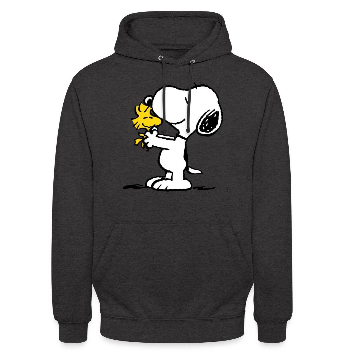 Spreadshirt Hoodie Peanuts Snoopy Und Woodstock Unisex Hoodie (1-tlg)