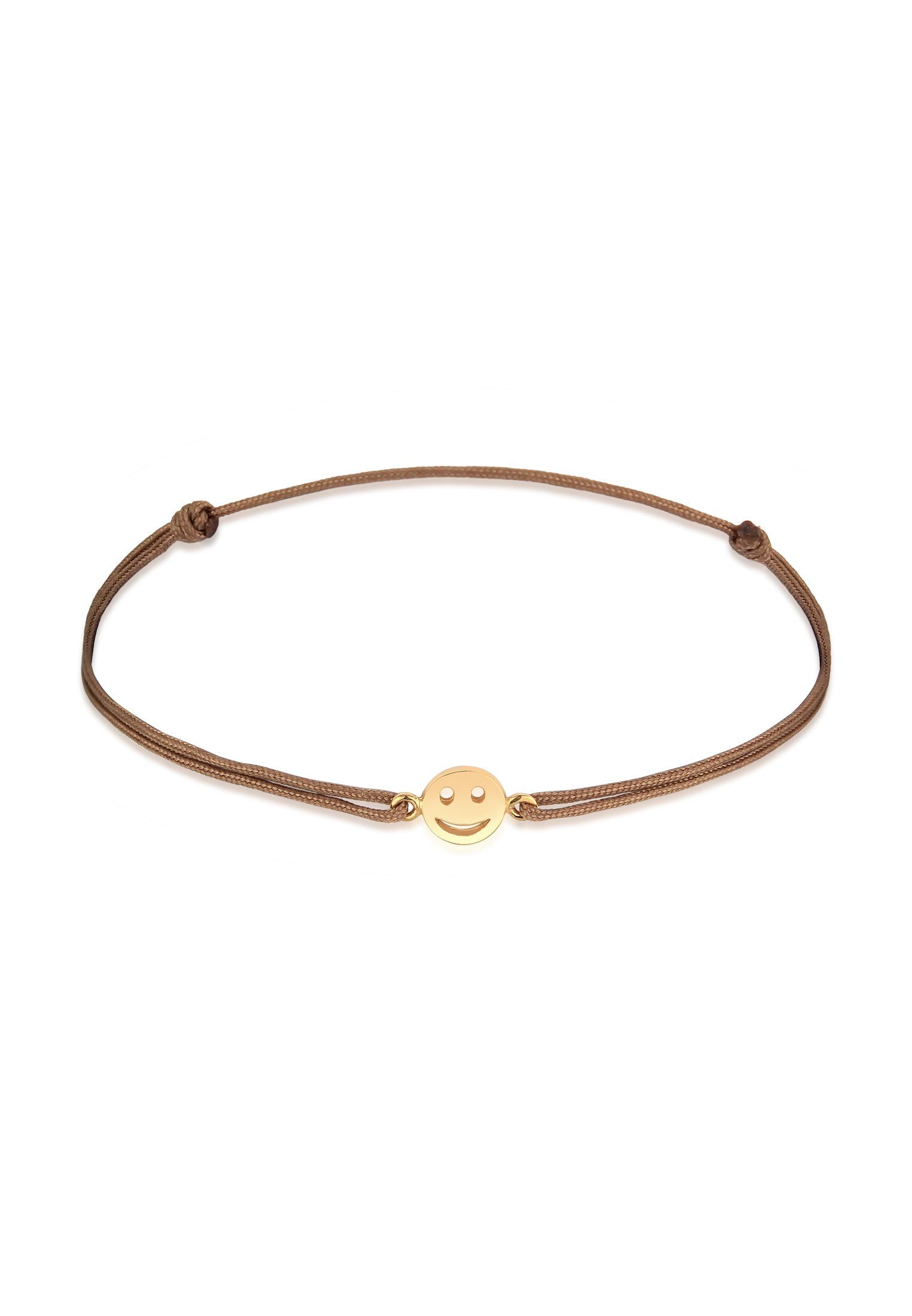 Elli Armband mit Smile Face Textil günstig online kaufen