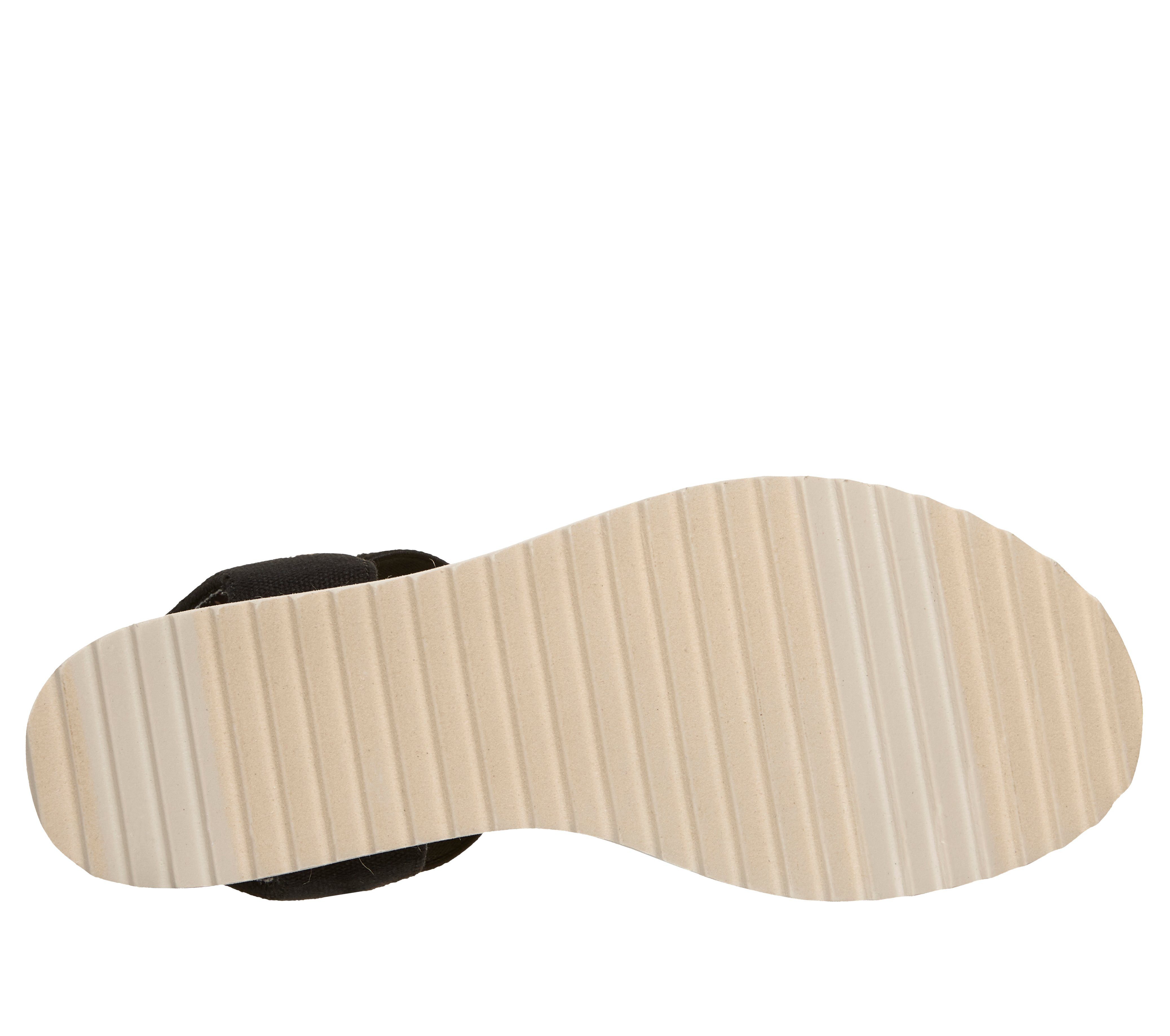 Skechers DESERT KISS-GOLDEN LILY Sandale Sommerschuh, Urlaubsschuh, Sandalette mit Memory Foam