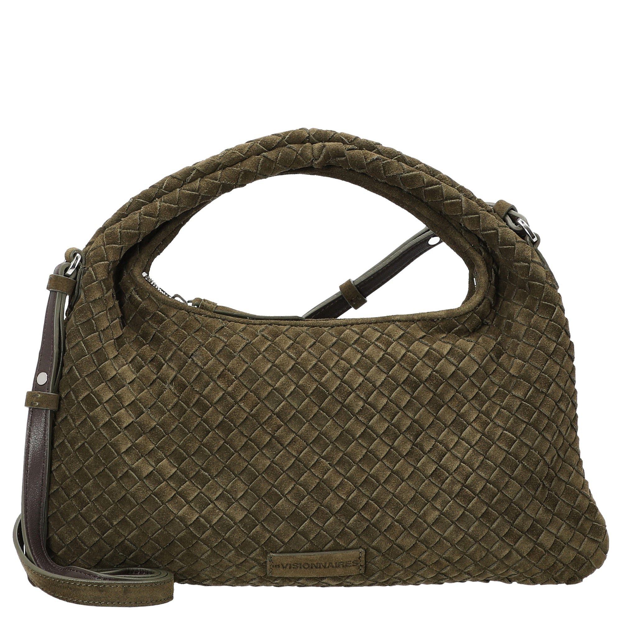Les Visionnaires Henkeltasche Sadie Weave Cozy - Henkeltasche (deep jungle)
