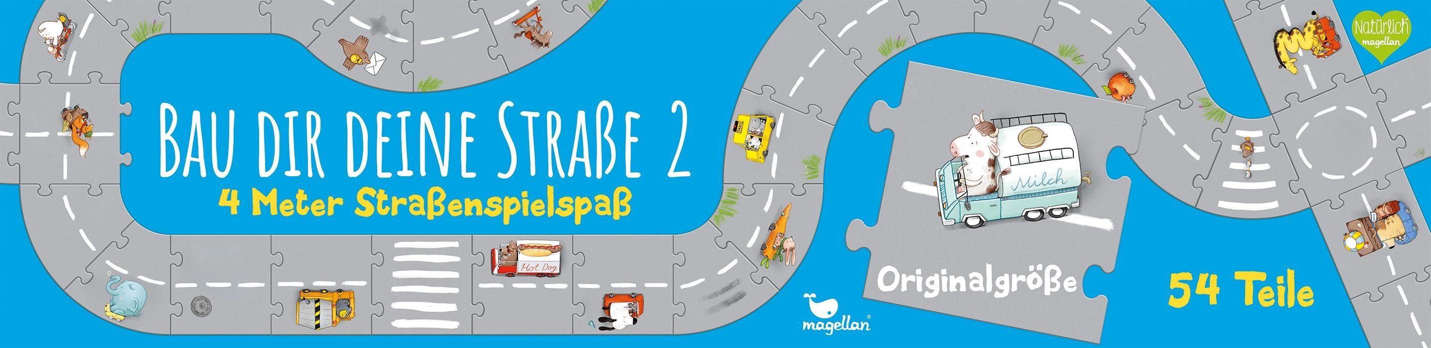 Magellan Spiel Bau dir deine Straße 2 - 4 Meter Straßenspielspaß
