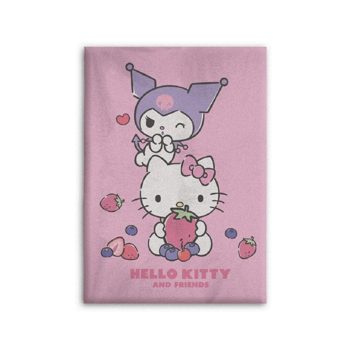 Wohndecke Hello Kitty Polar Fleece Decke 100x140 cm – Weiche Kuscheldecke, günstig online kaufen