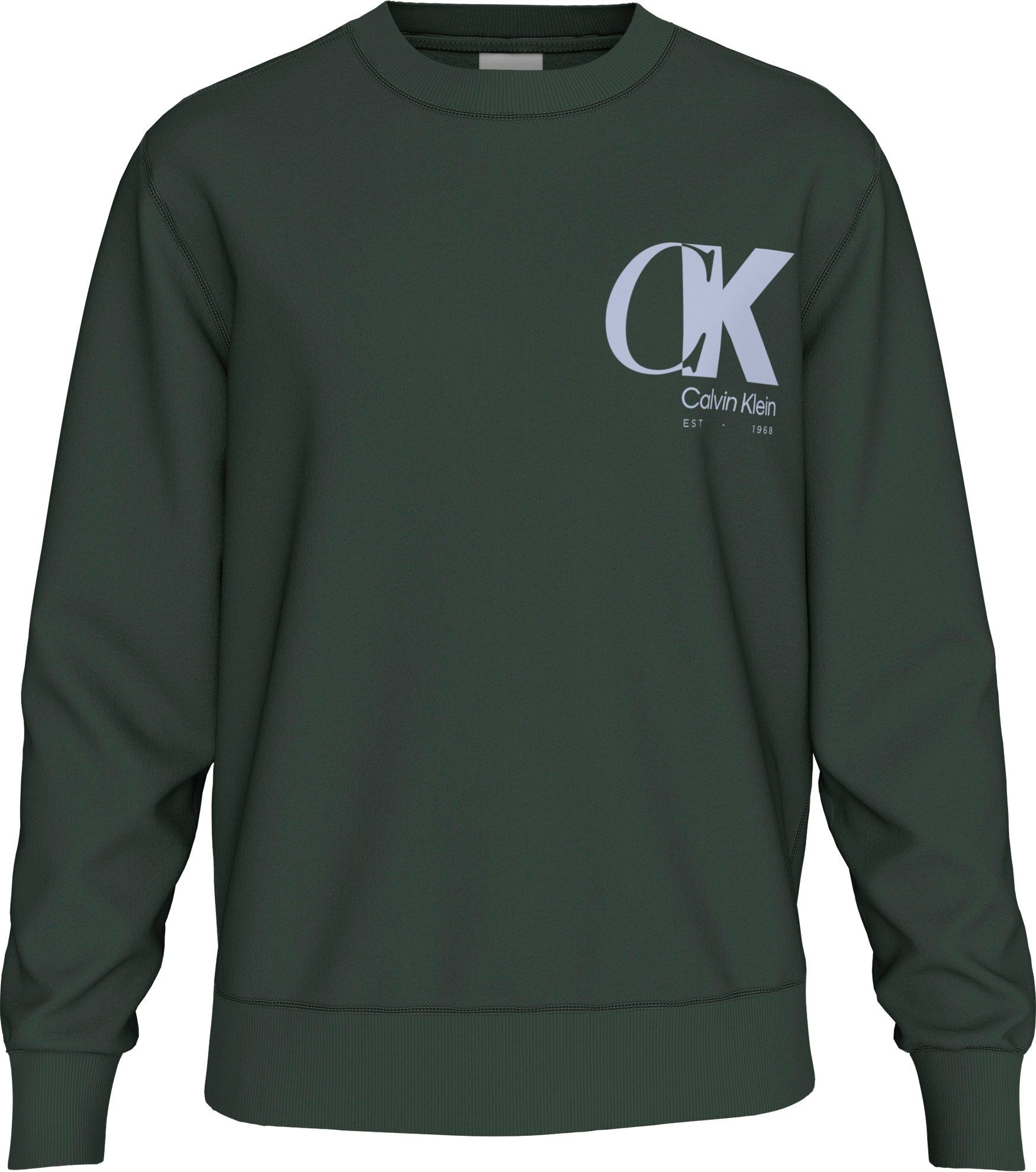 Sweatshirt LS EU 350TERRY CK OVERLAP GRAPHI