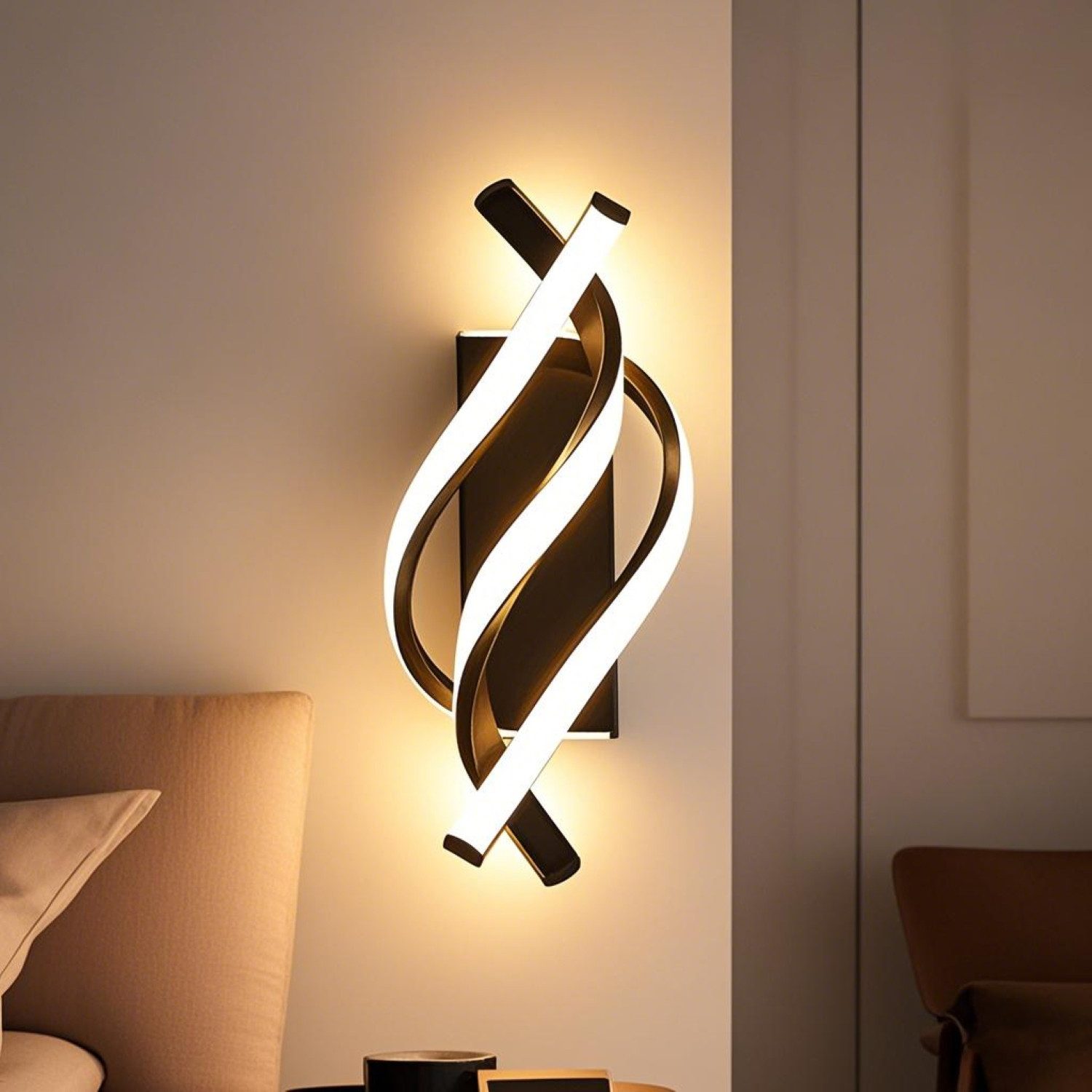 Masbekte LED Wandleuchte 18W Innenleuchten, LED günstig online kaufen