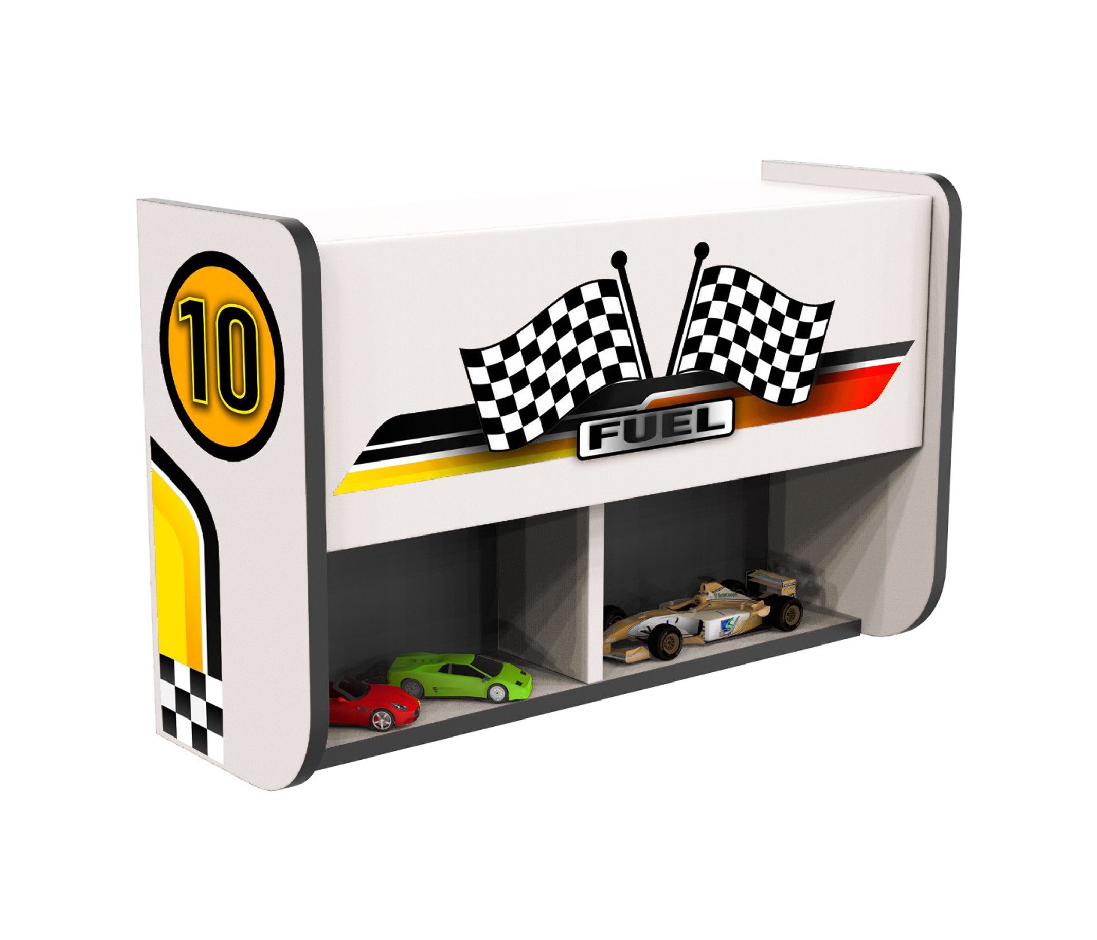 Aileenstore Wandregal Rio, Fächer, Ablagen