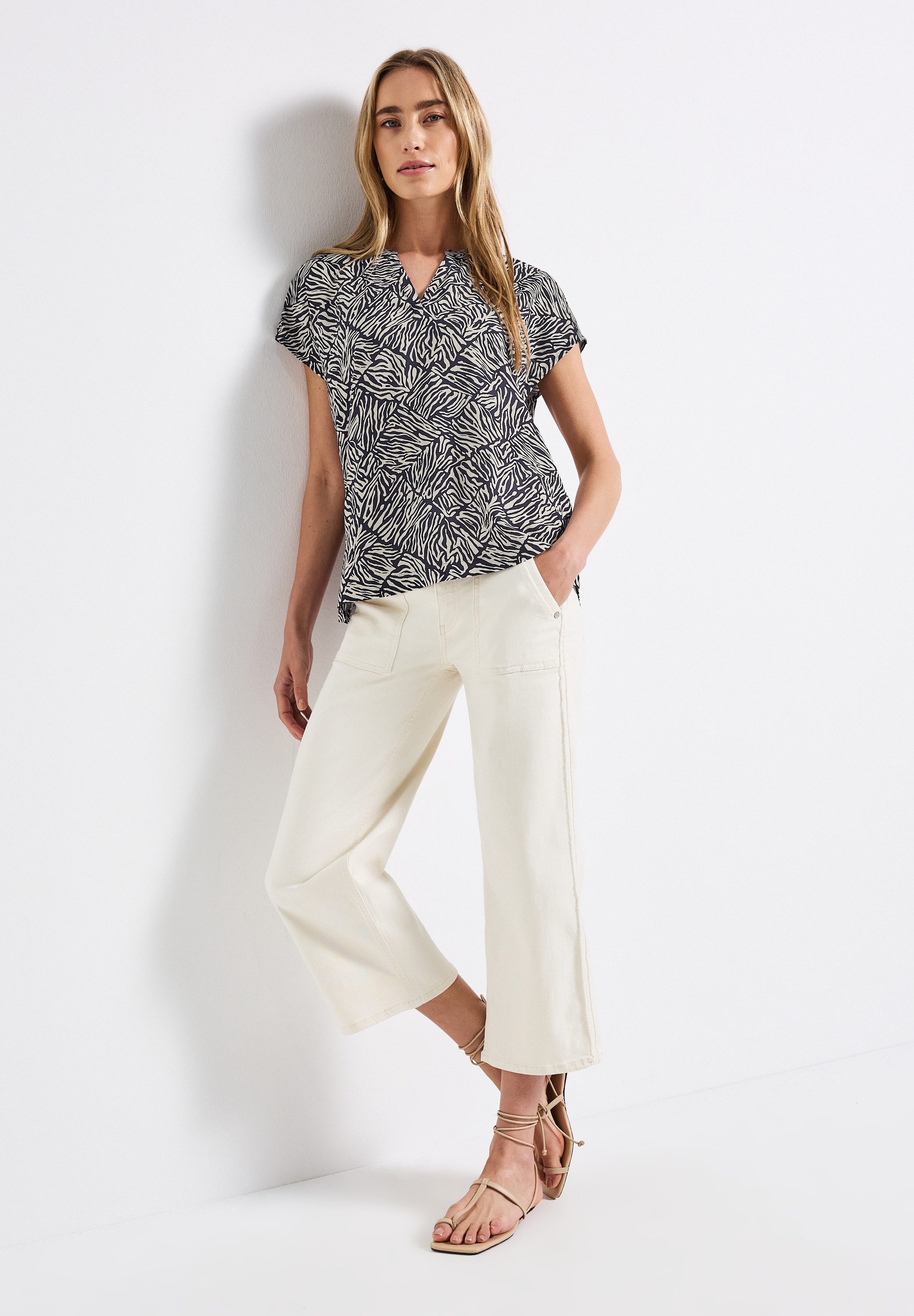STREET ONE Shirtbluse aus softer Viskose