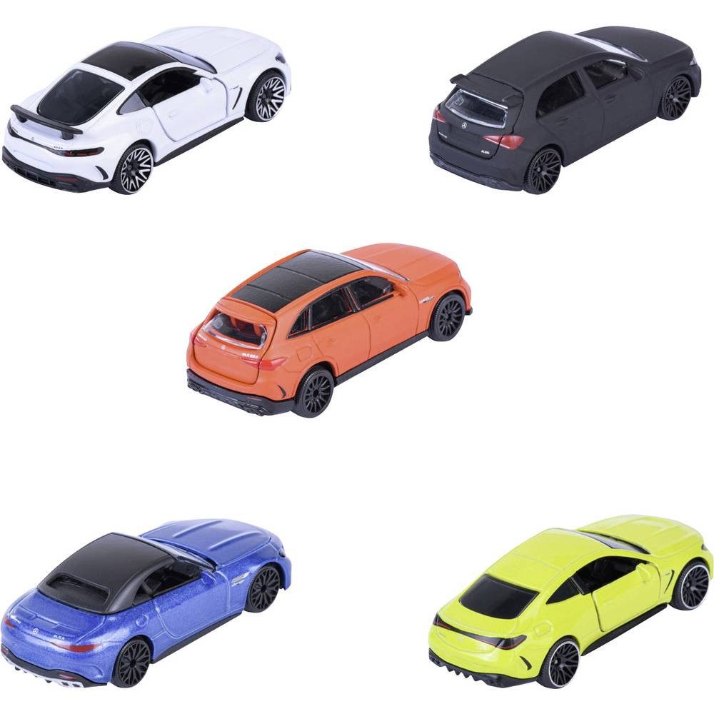 majORETTE Spielzeug-Auto Mercedes Benz Mercedes-AMG 5 Pieces Giftpack Fertigmodell PKW Modell