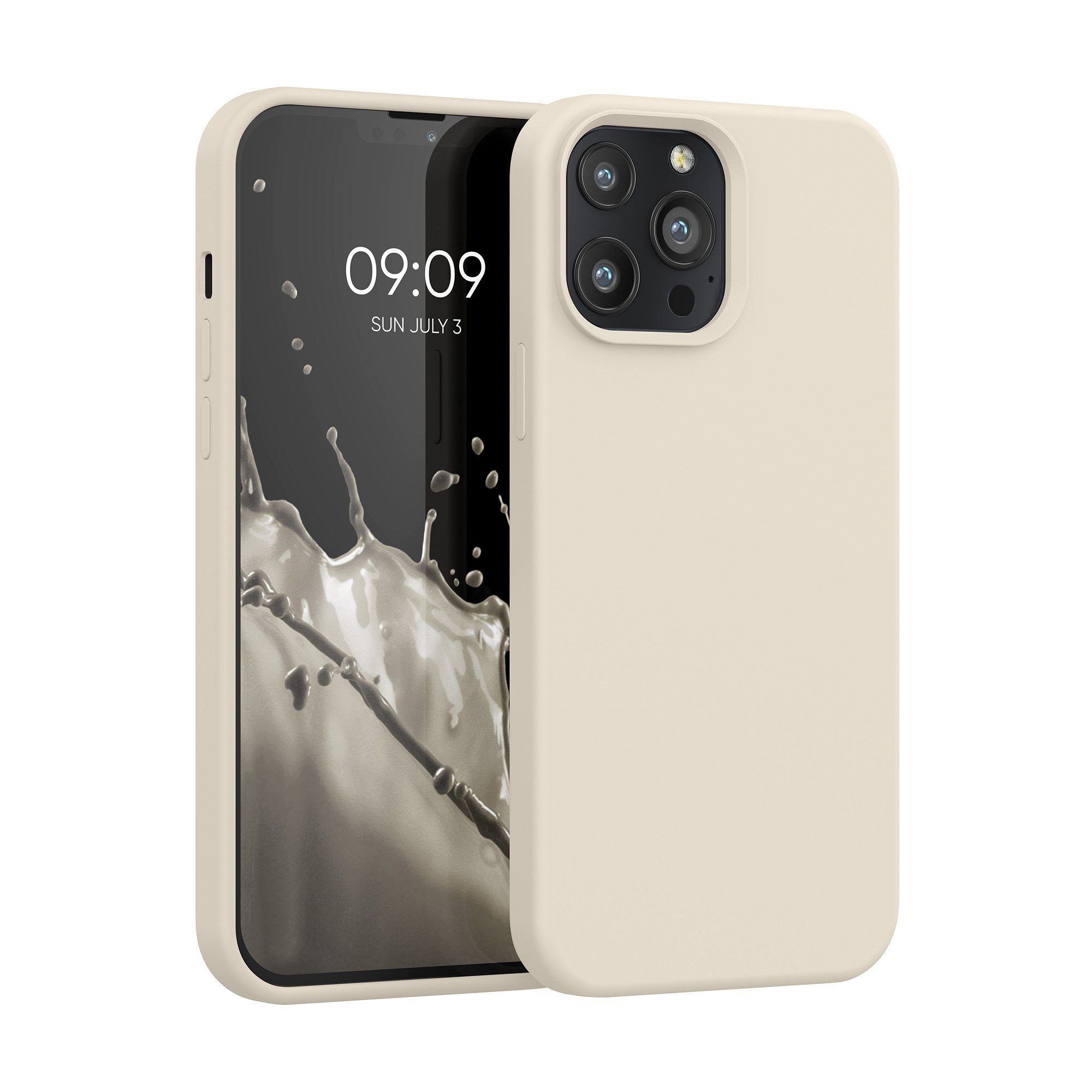 kwmobile Handyhülle Hülle für Apple iPhone 13 Pro Max, Hülle Silikon gummiert - Handyhülle - Handy Case Cover