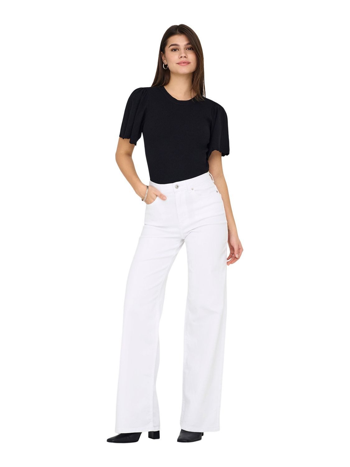 ONLY Relax-fit-Jeans ONLMADISON BLUSH HW WIDE mit Stretch