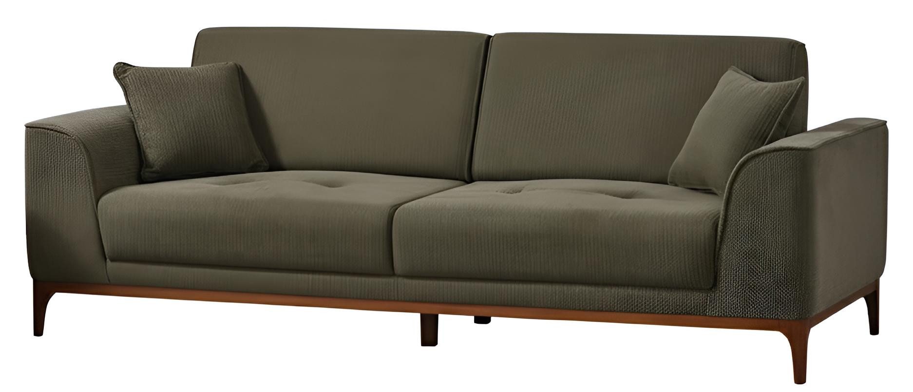 JVmoebel 3-Sitzer Wohnzimmer Set Modern Mehrfarbig Designer-Sessel Komfortabel Stoff, 2 Teile – Bild 5 von 5