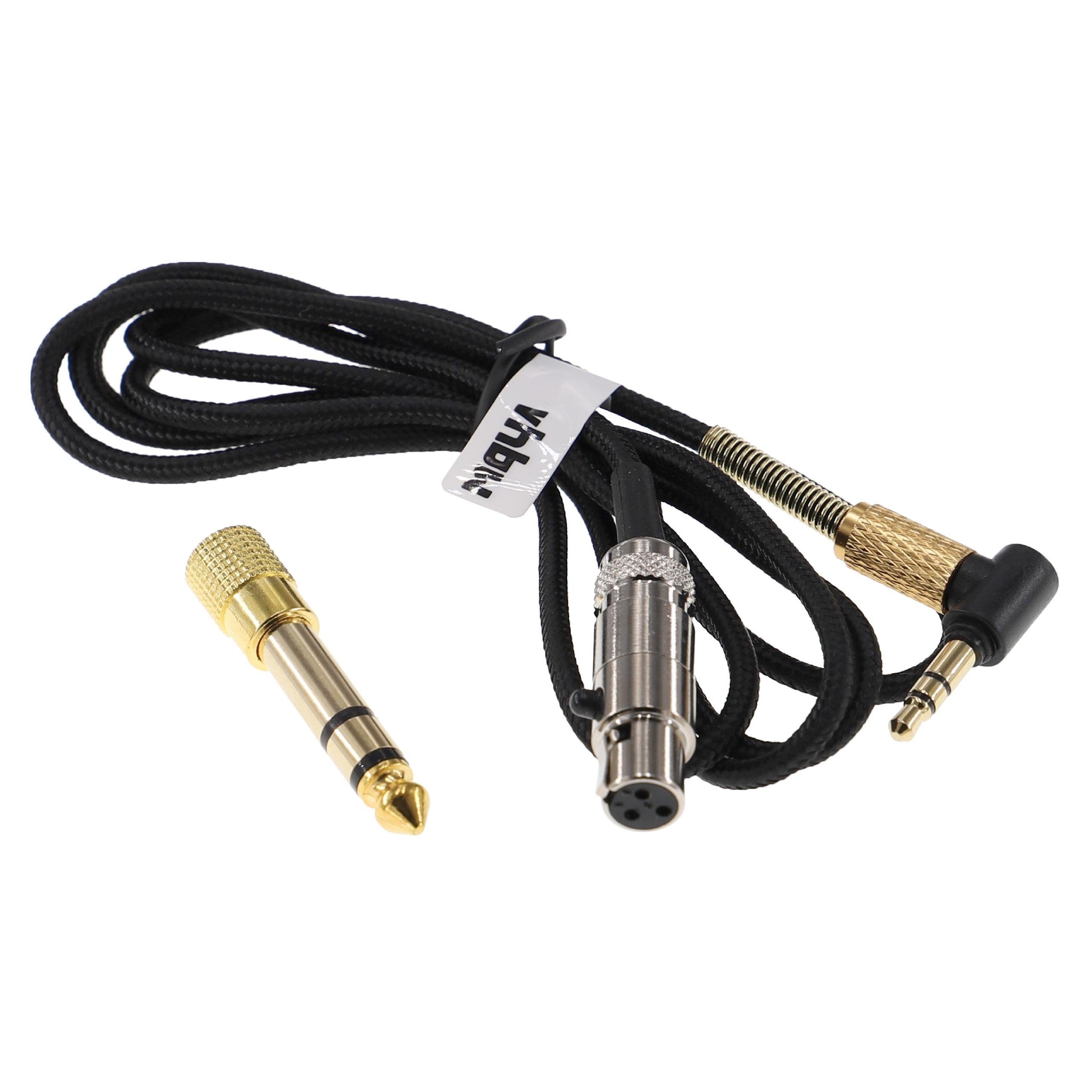vhbw passend für AKG K702, Q701, K712, K701 Kopfhörer Audio-Kabel