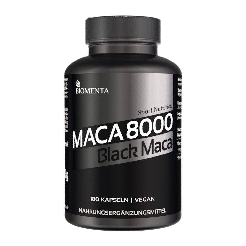 BIOMENTA Maca 8000 Kapseln, 180,00 St., 90 g