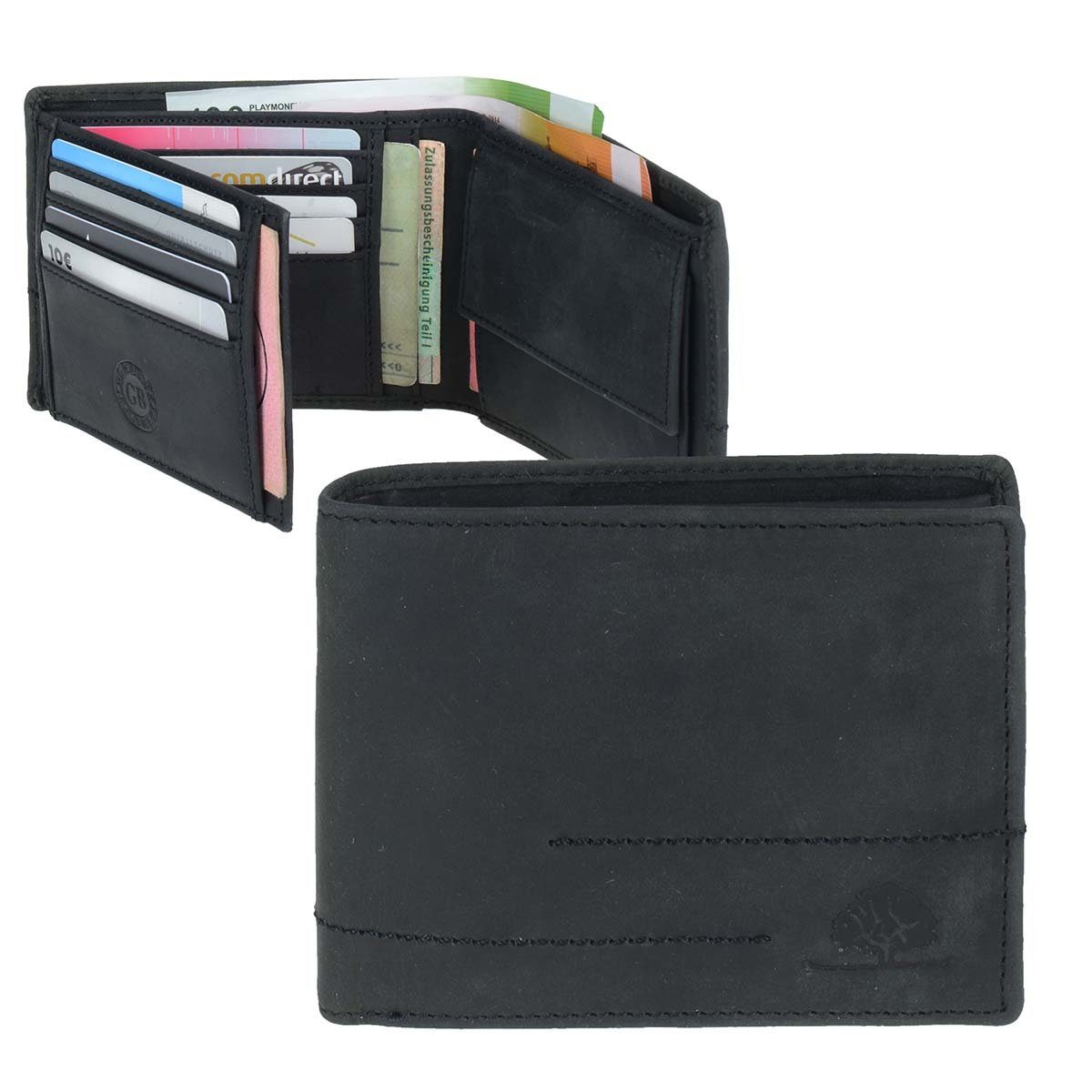 Geldbörse Vintage Revival Black