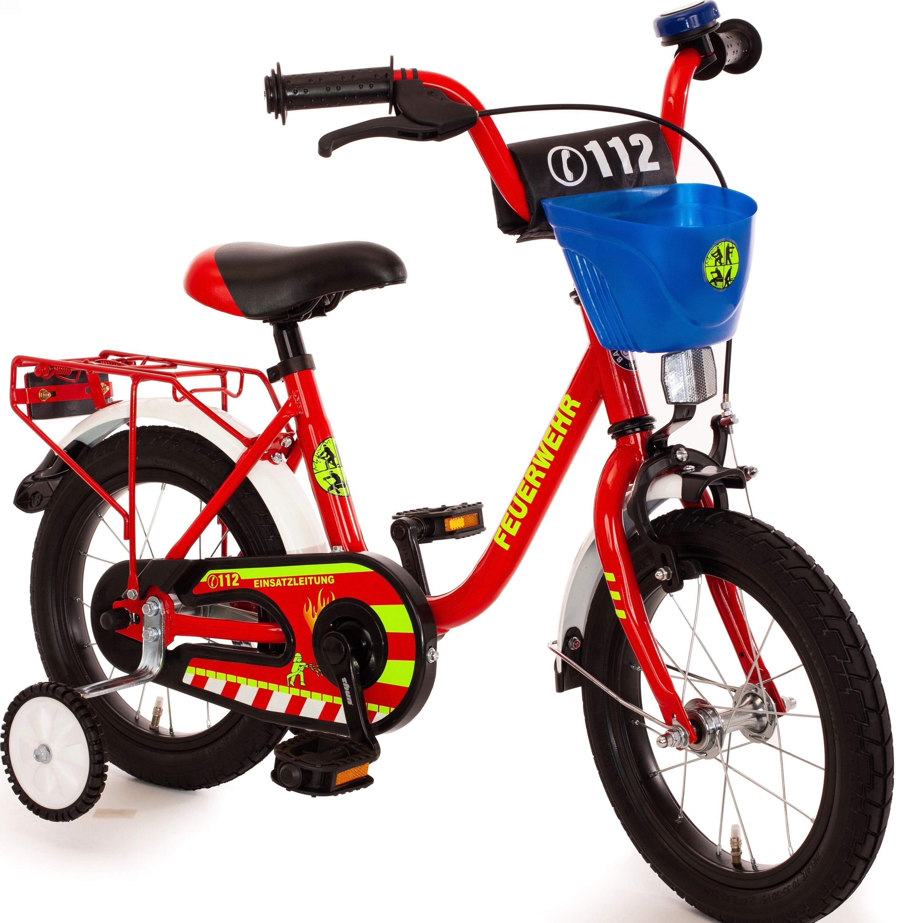 BIKESTAR Universal Stützräder Sicherheitsstützräder für 16 Zoll Kinderfahrrad 