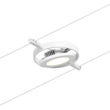 Paulmann Deckenleuchte LED Seilsystem Basisset Roundmac in Weiß und Chrom 5x 4,5W 1400lm, keine Angabe, Leuchtmittel enthalten: Ja, fest verbaut, LED, warmweiss, Seilsystem