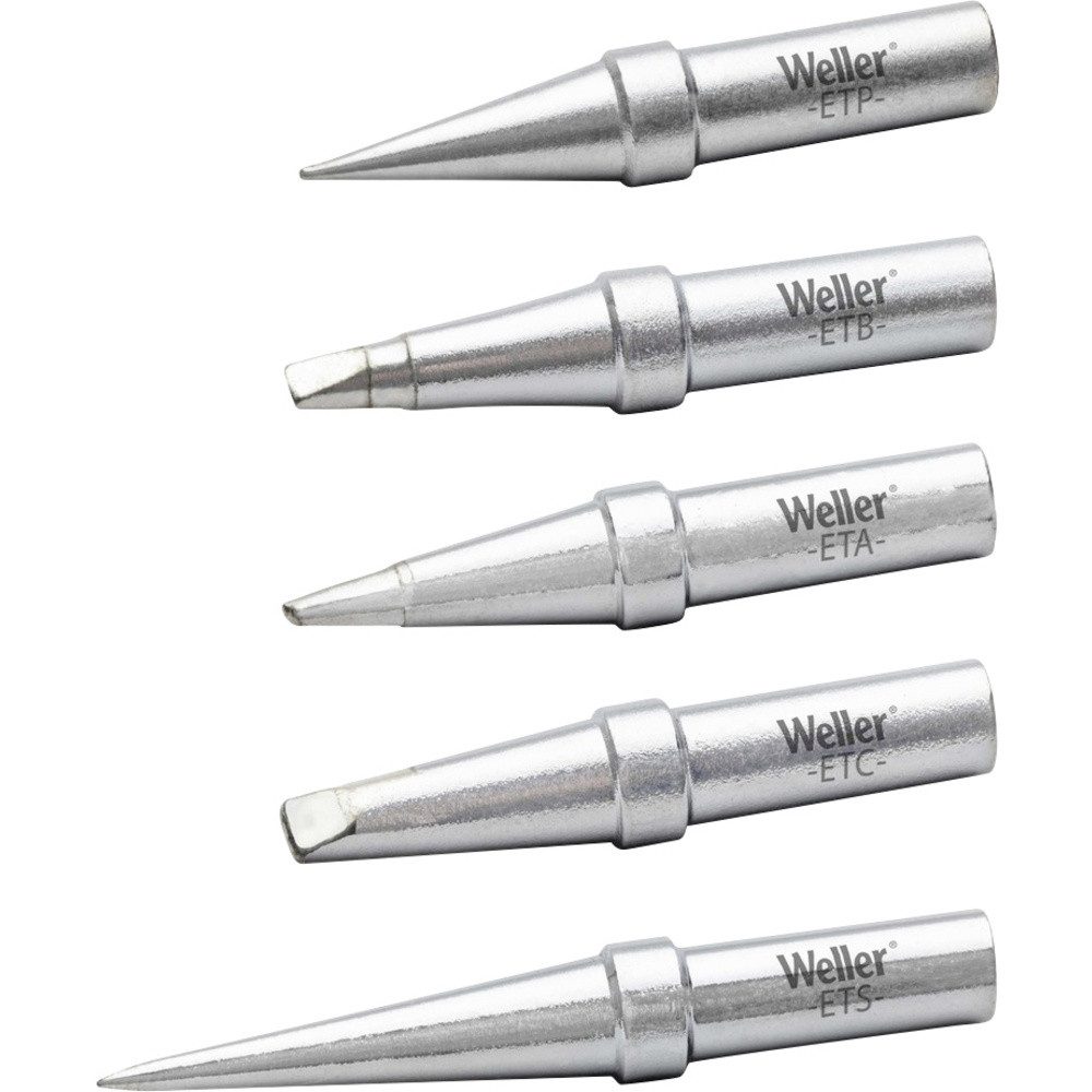 Weller Lötkolben Weller Lötspitzen-Set Meißelform, Rundform, Spitzform Inhalt 1 Set, T0054104699