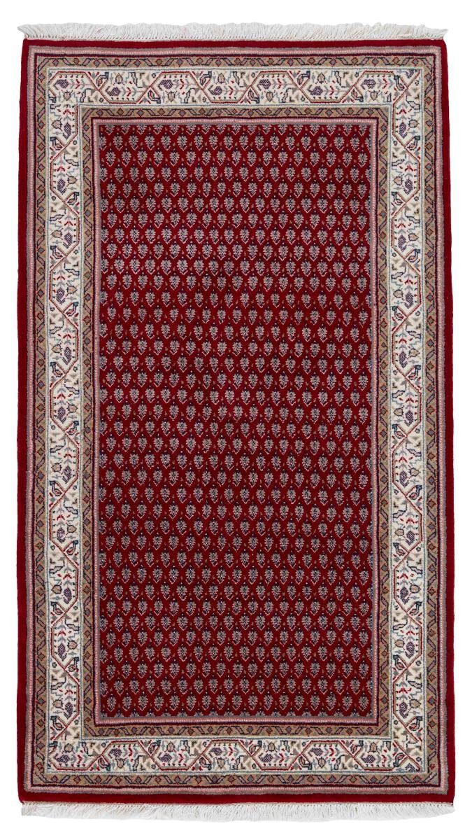 Orientteppich Indo 15 93x162 Handgeknüpfter rechteckig, mm Nain Orientteppich, Höhe: Mir Trading,