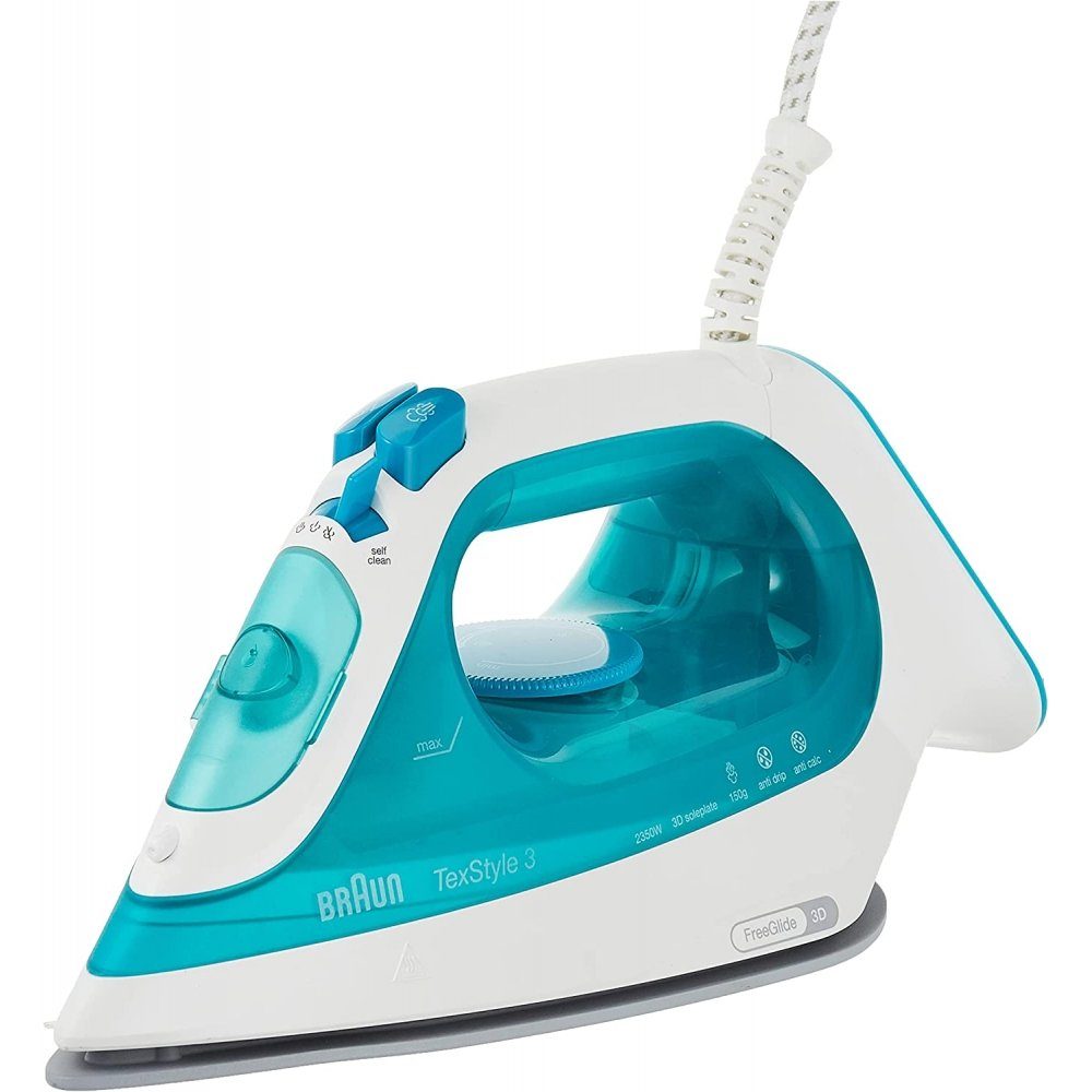 Dampfbügeleisen TexStyle 3 SI 3041GR - Dampfbügeleisen - weiß/türkis