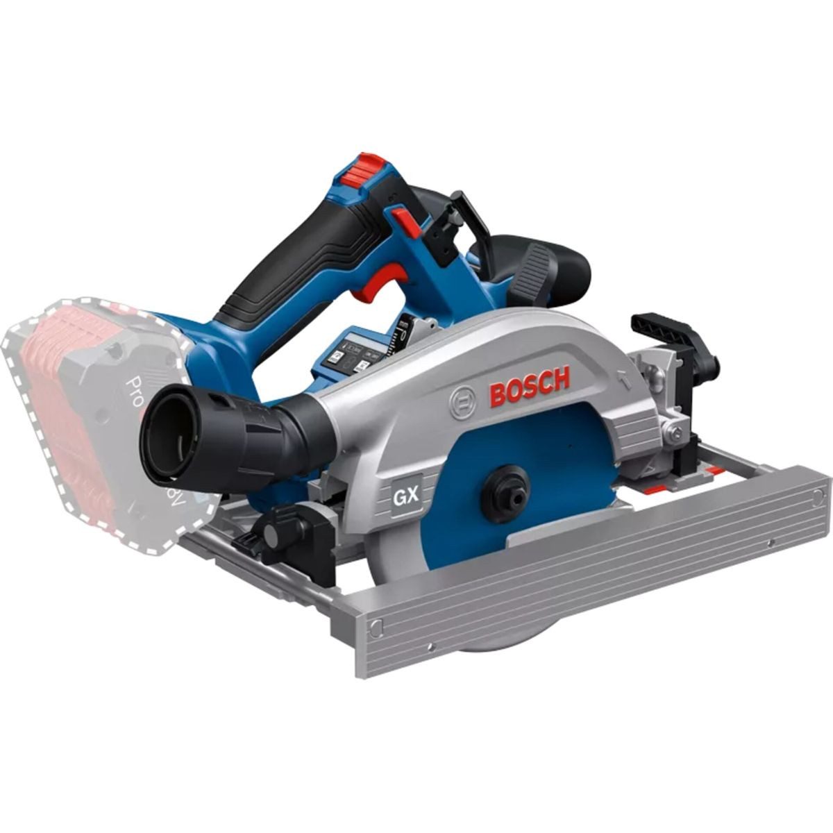 BOSCH Akku-Stichsäge GKS 18V-57-2 GX L-BOXX Akku-Handkreissäge