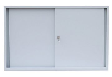 Steelboxx Schiebetürenschrank Sideboard Schwebetürenschrank Aktenschrank 75x120x45cm (1-St) Komplett verschweißt und montiert - keine Montage erforderlich