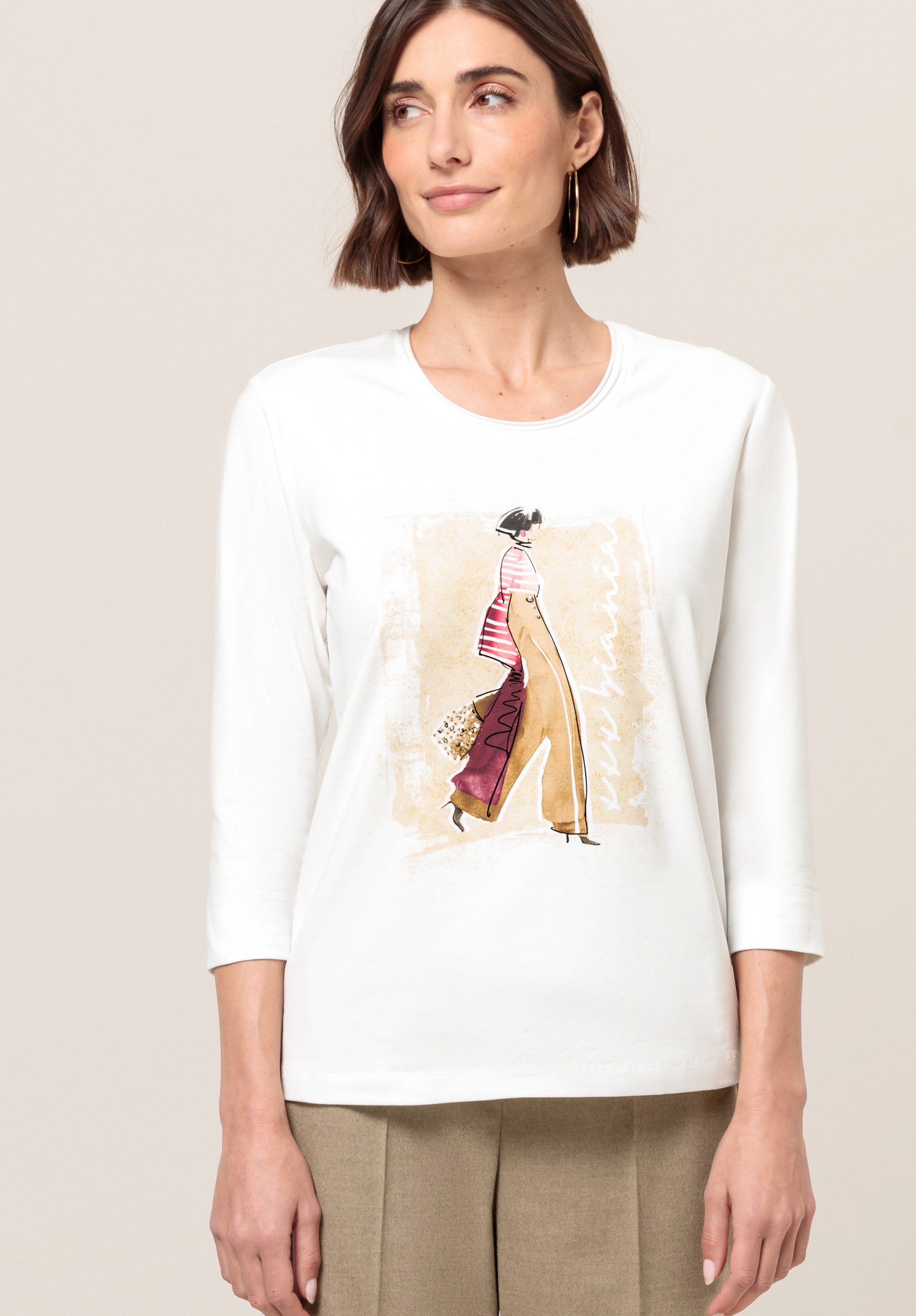 bianca Print-Shirt DINI mit coolem grafischen günstig online kaufen