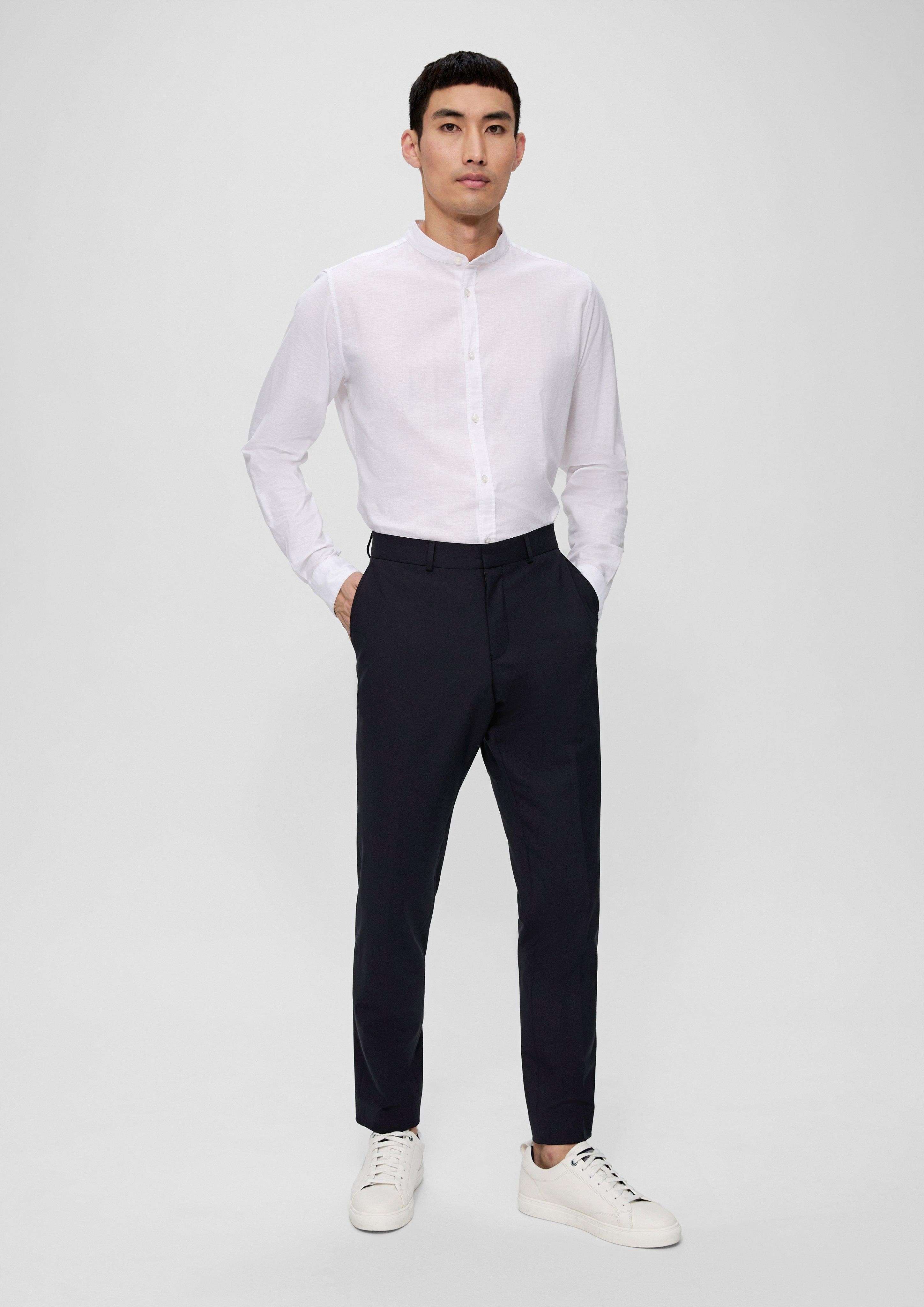 Stoffhose s.O ULTIMATE: Elastische Anzughose aus Wollmix