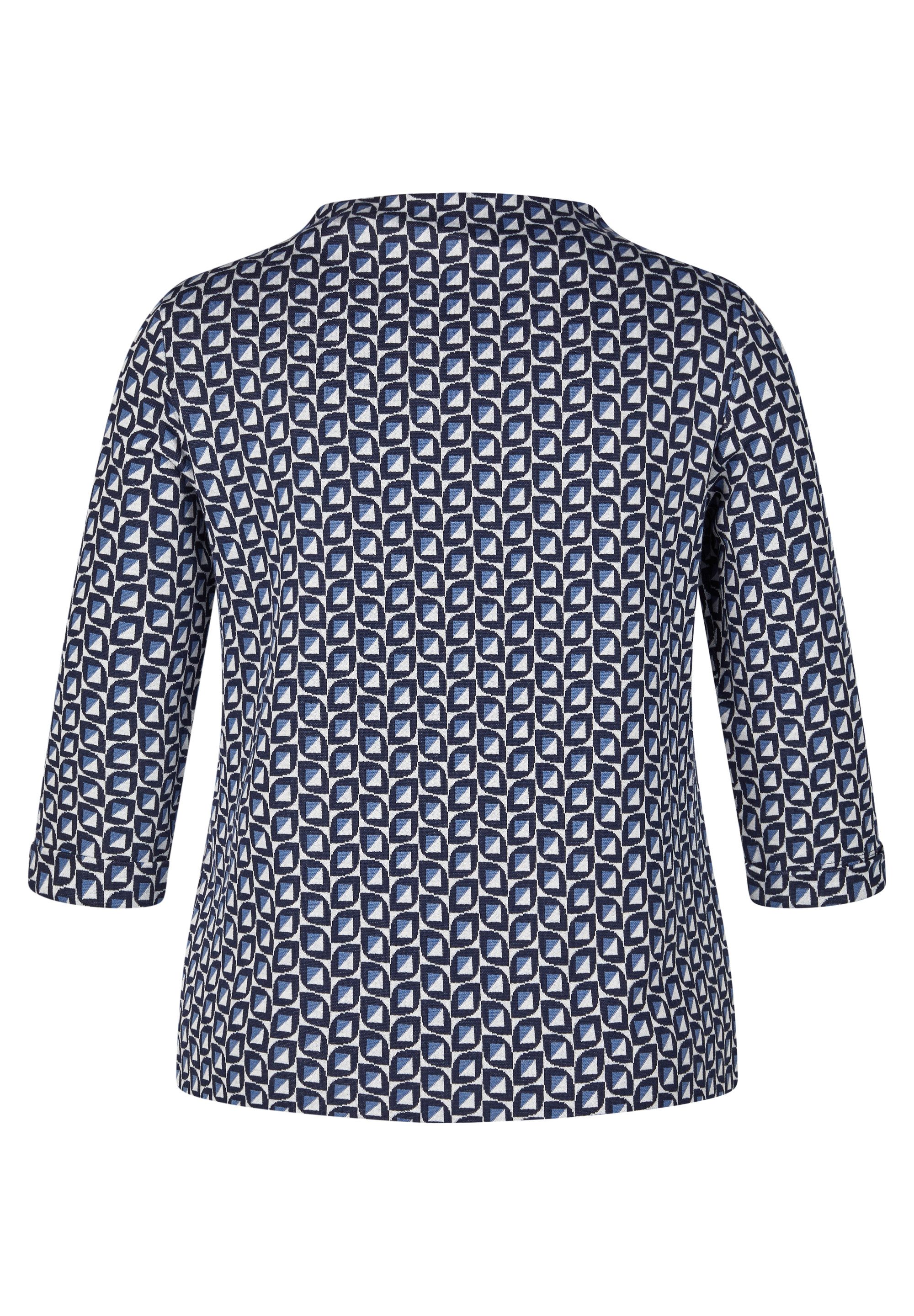 Rabe 3/4-Arm-Shirt mit All-Over Print günstig online kaufen