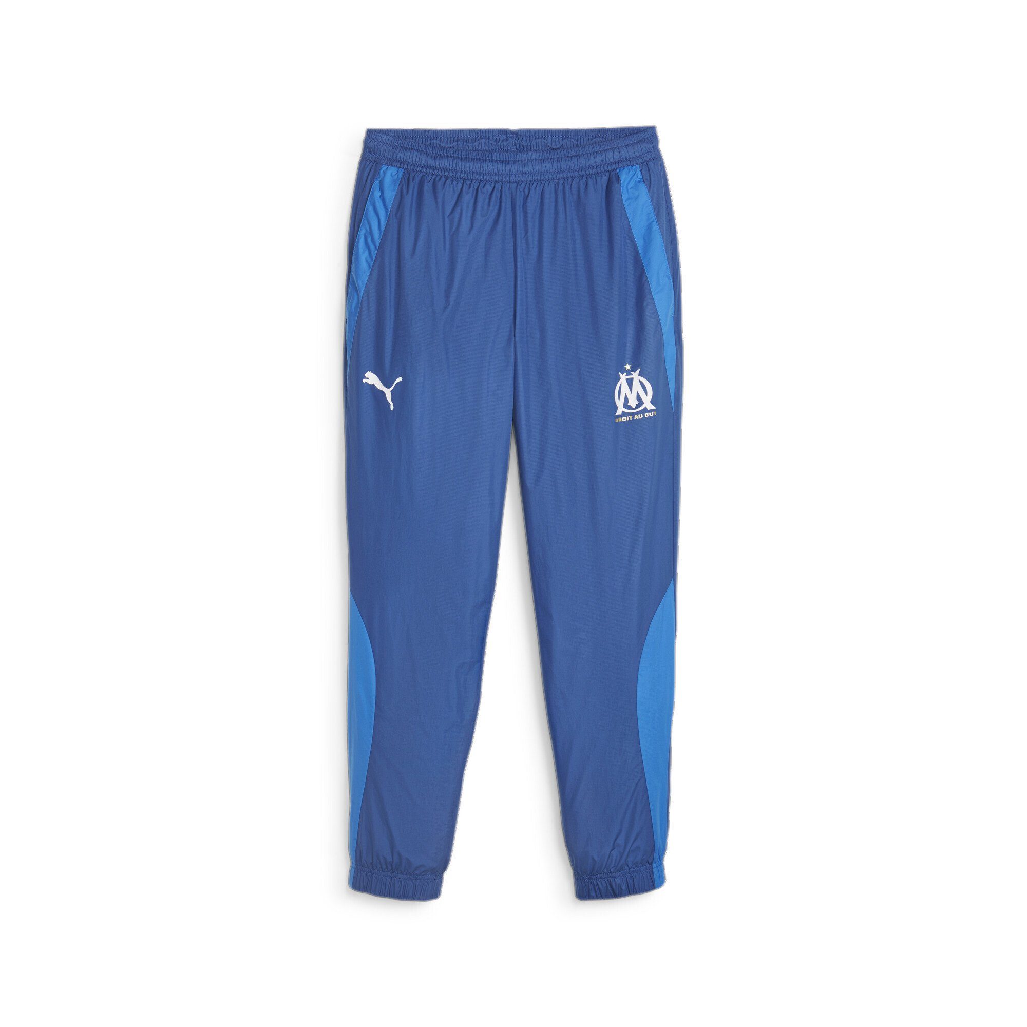 PUMA Sporthose Prematch de Clyde Team Royal Marseille Olympique Herren Fußballhose Blue