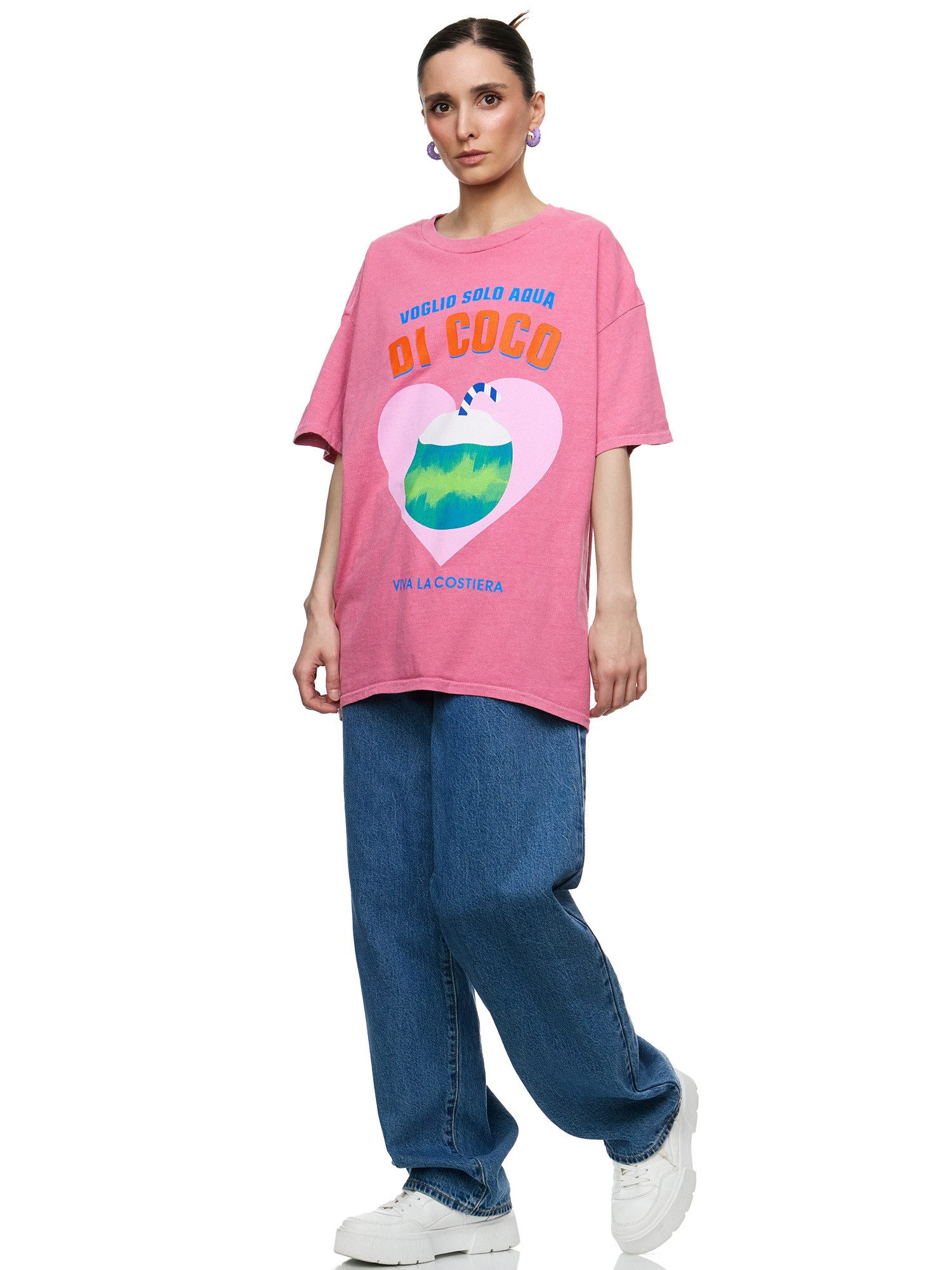 Worldclassca T-Shirt Worldclassca Oversized Print DI günstig online kaufen