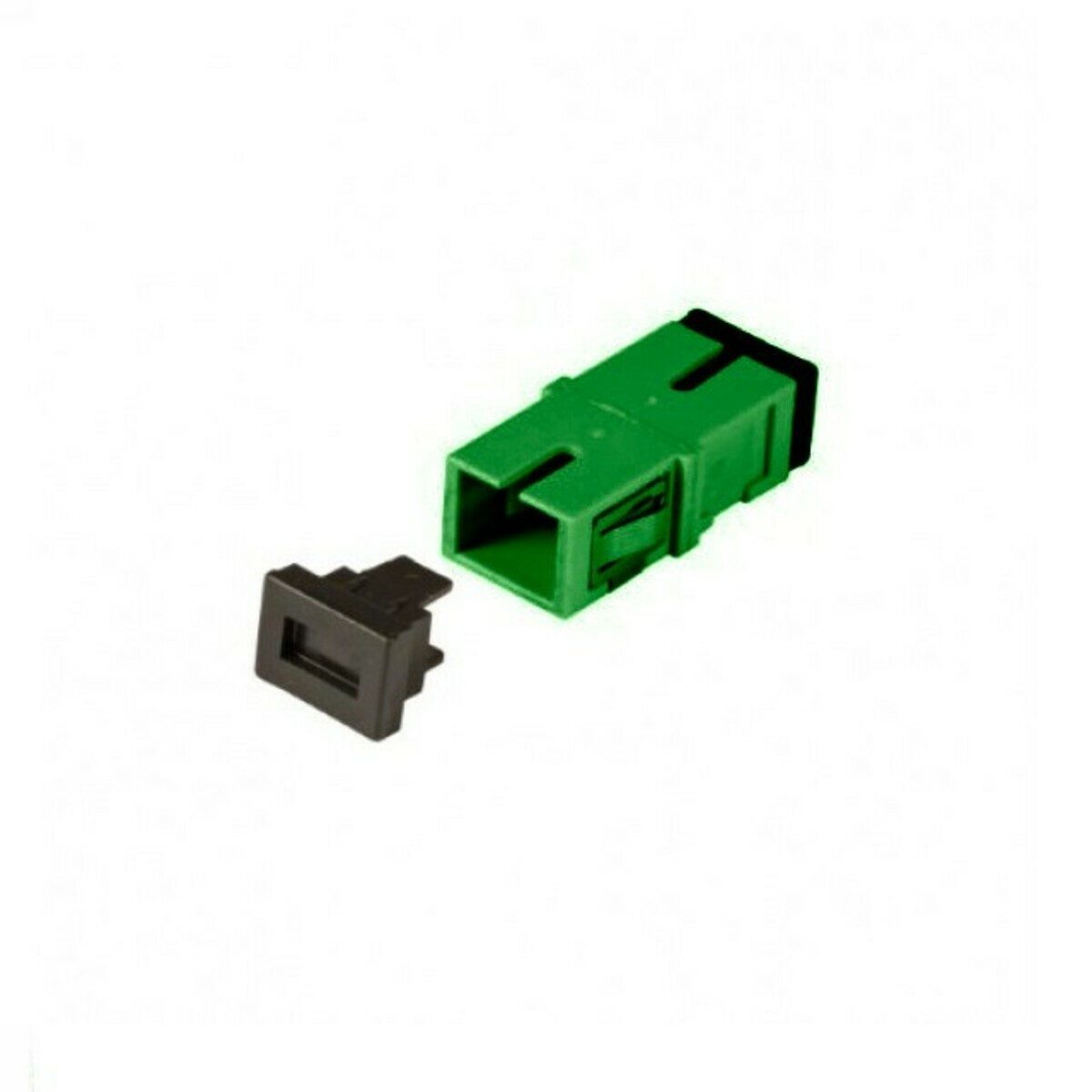 Danicom Singlemode Keystone Kupplung SC-SC simplex grün Glasfaserkabel