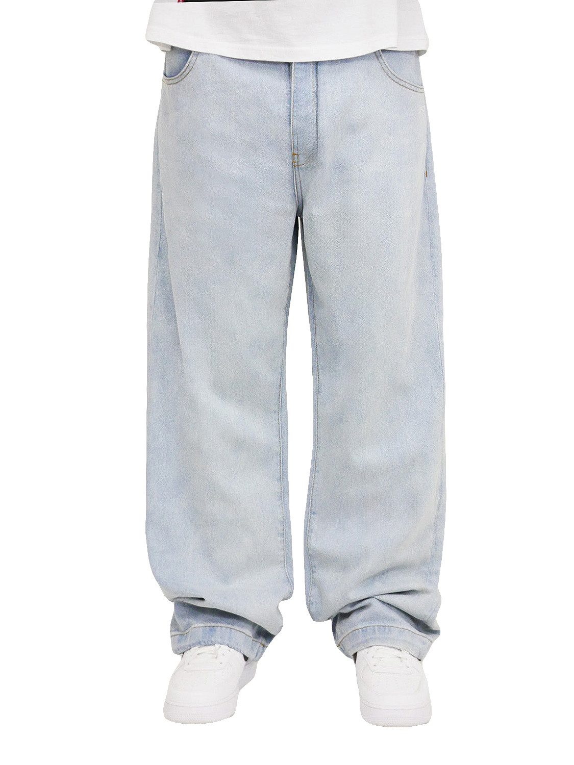 DADA Supreme Regular-fit-Jeans Premium Denim Passform Baggy mit Komfort und Funktion Premium Baggy Pants