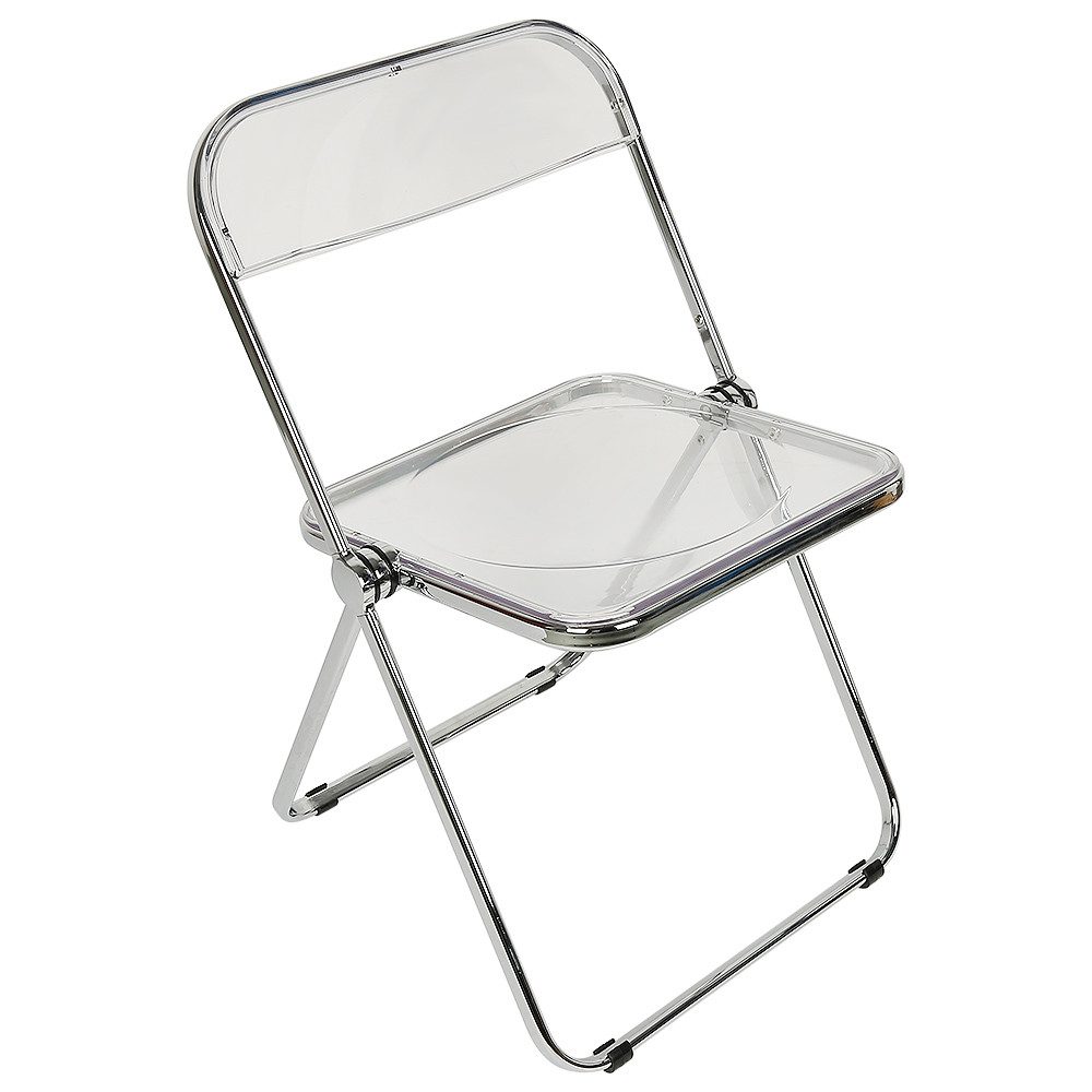 JEOBEST Klappstuhl Acryl Transparent Stuhl, (Stück, 1 St), Stahlrahmen mit günstig online kaufen