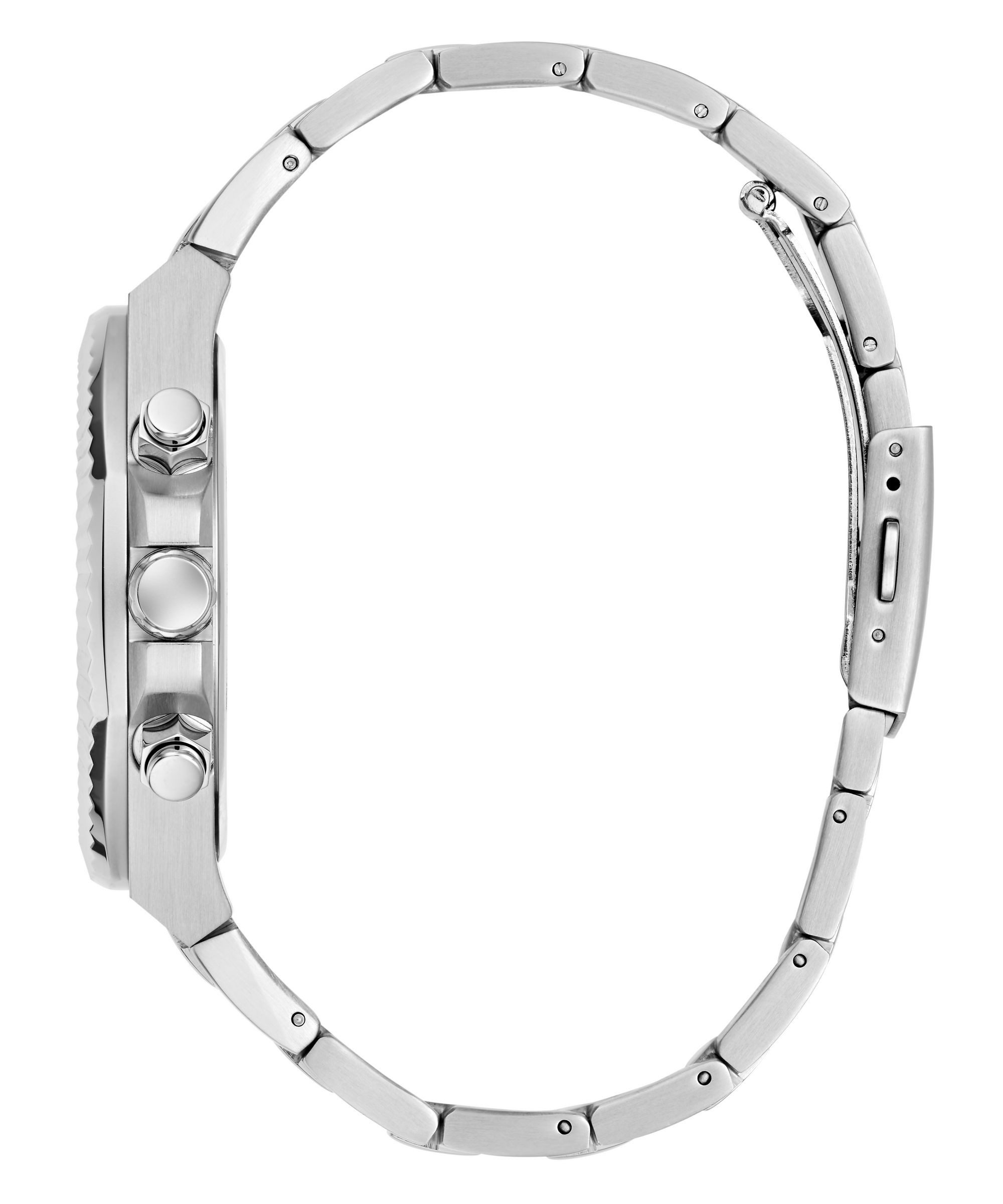 Guess Multifunktionsuhr GUESS-EQUITY GW0703G7, Armbanduhr, Herrenuhr, Edelstahlarmband, analog, Wochentag, Tag