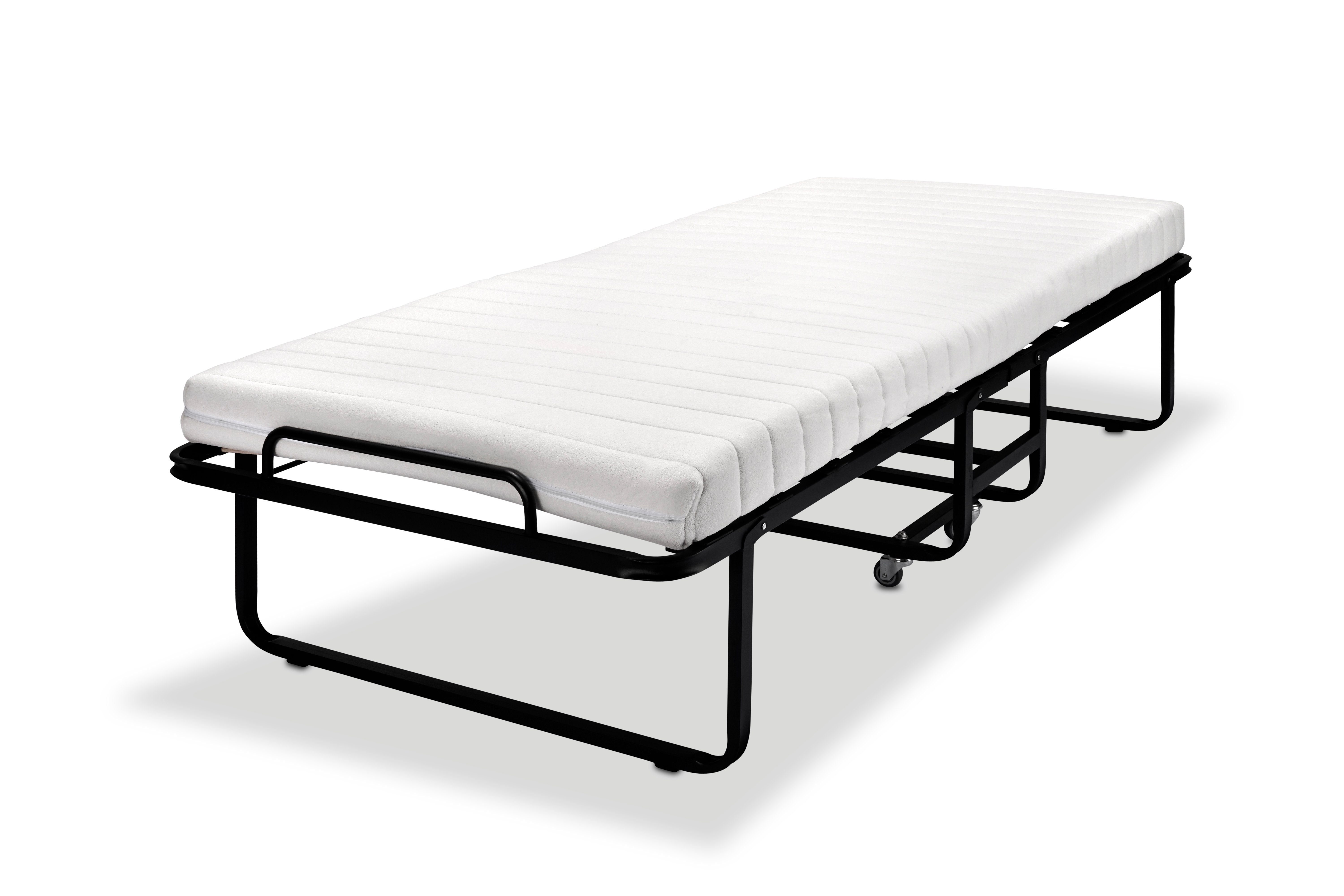 Gästebett x incl. 200 stabiles BedBox cm 80 Klappautomatik, Vierkantmetallgestell, Husse Gästebett