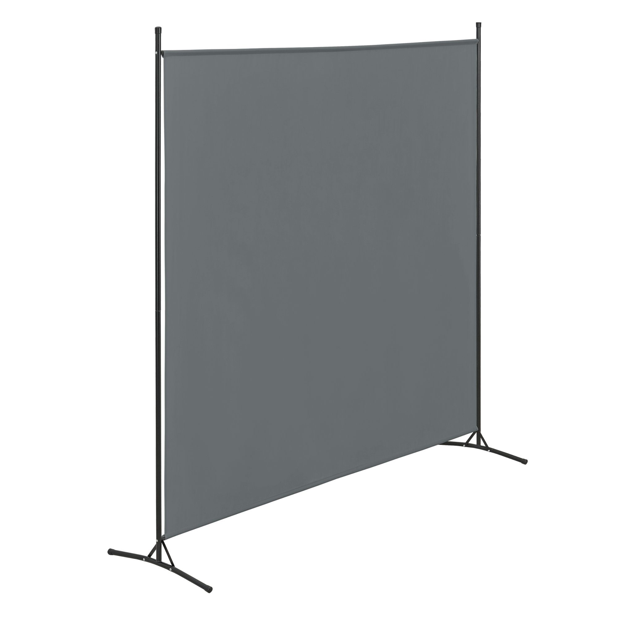 en.casa Paravent, »Tarazona« Sichtschutz Outdoor 176x175cm Dunkelgrau günstig online kaufen