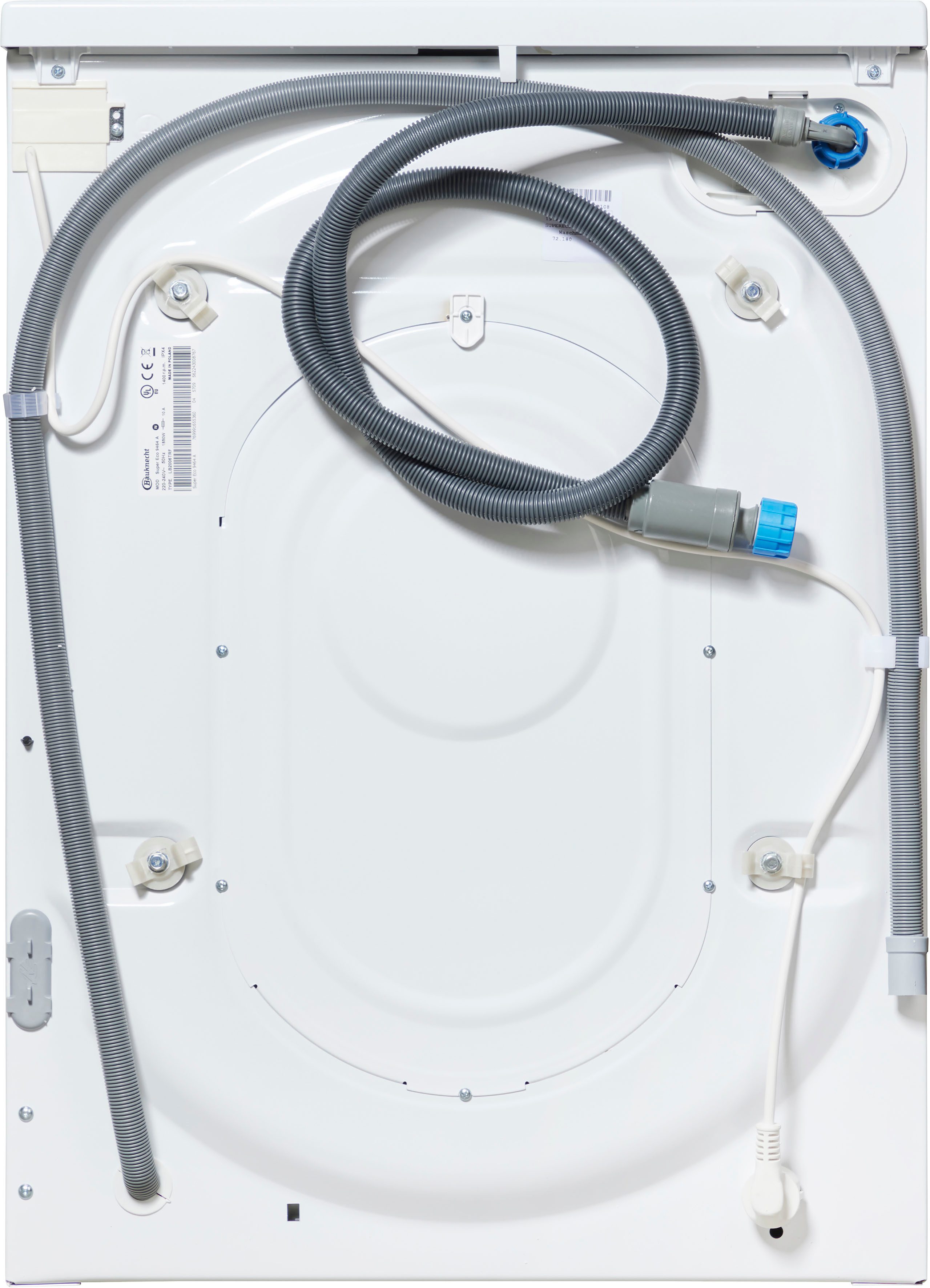 BAUKNECHT Waschmaschine Super Eco 9464 A, 9 kg, 1400 U/min, 4 Jahre Herstellergarantie – Bild 5 von 5