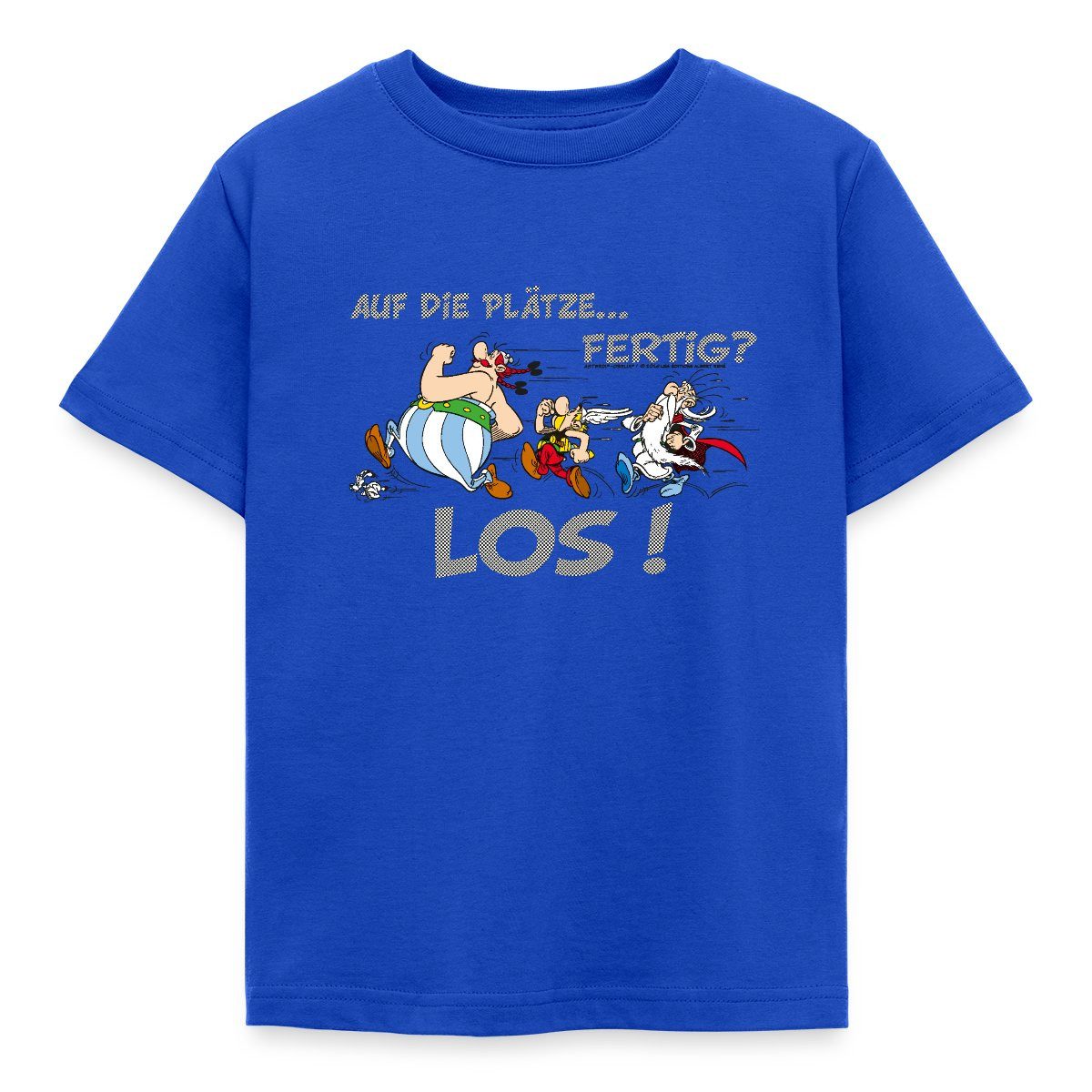 Spreadshirt T-Shirt Asterix und Obelix Sport Spruch Kinder T-Shirt (1-tlg)