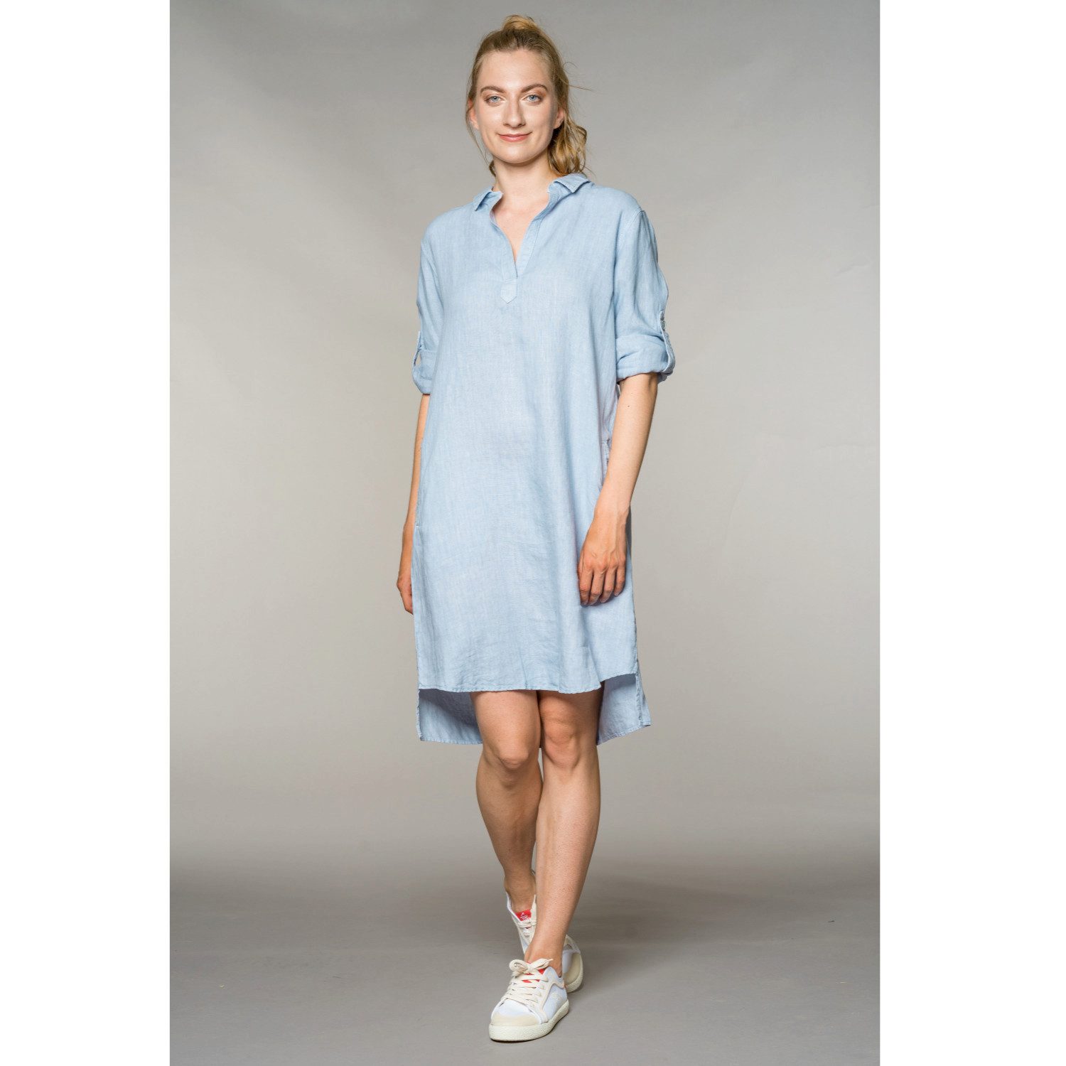 Feuervogl Hemdblusenkleid fv-Kl:eo, Tunika, adjustable sleeve, günstig online kaufen