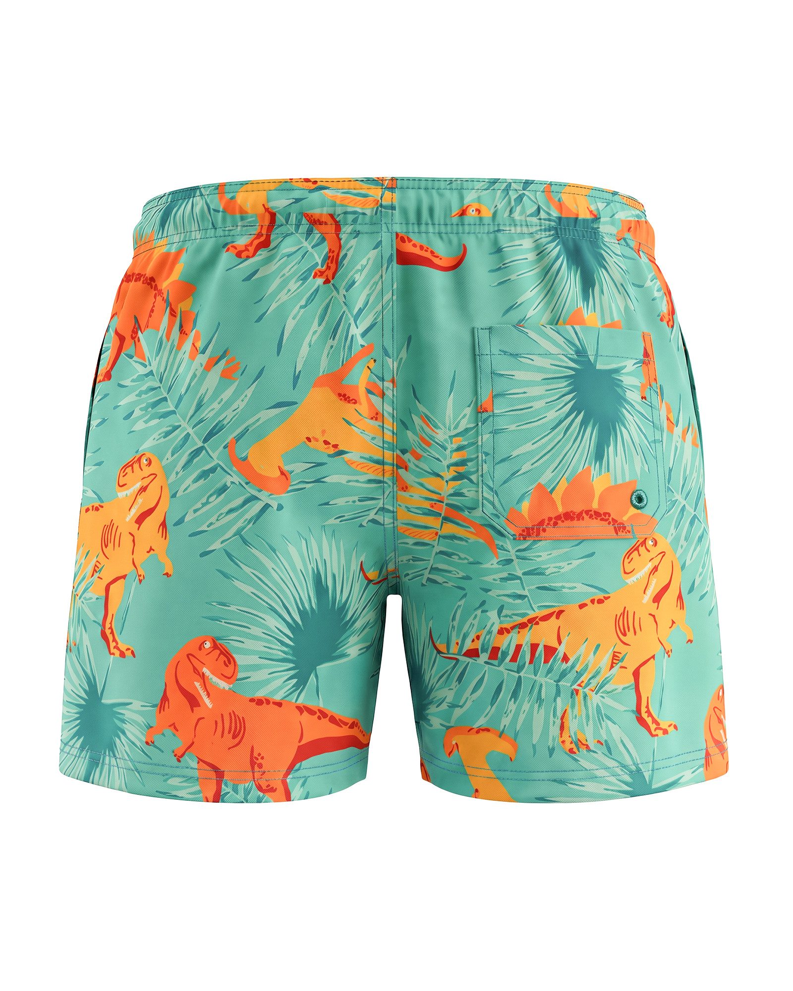 MaaMgic Badehose Shorts Jungen 2-in-1 mit verstellbarem Kordelzug (1-St) Stretch Schwimmshorts mit Innenfutter für Strand und Schwimmbad – Bild 2 von 5