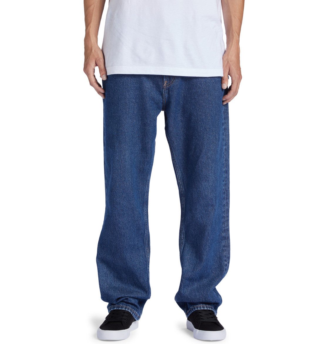 Dehnbund-Jeans WORKER RELAXED DENIM RID